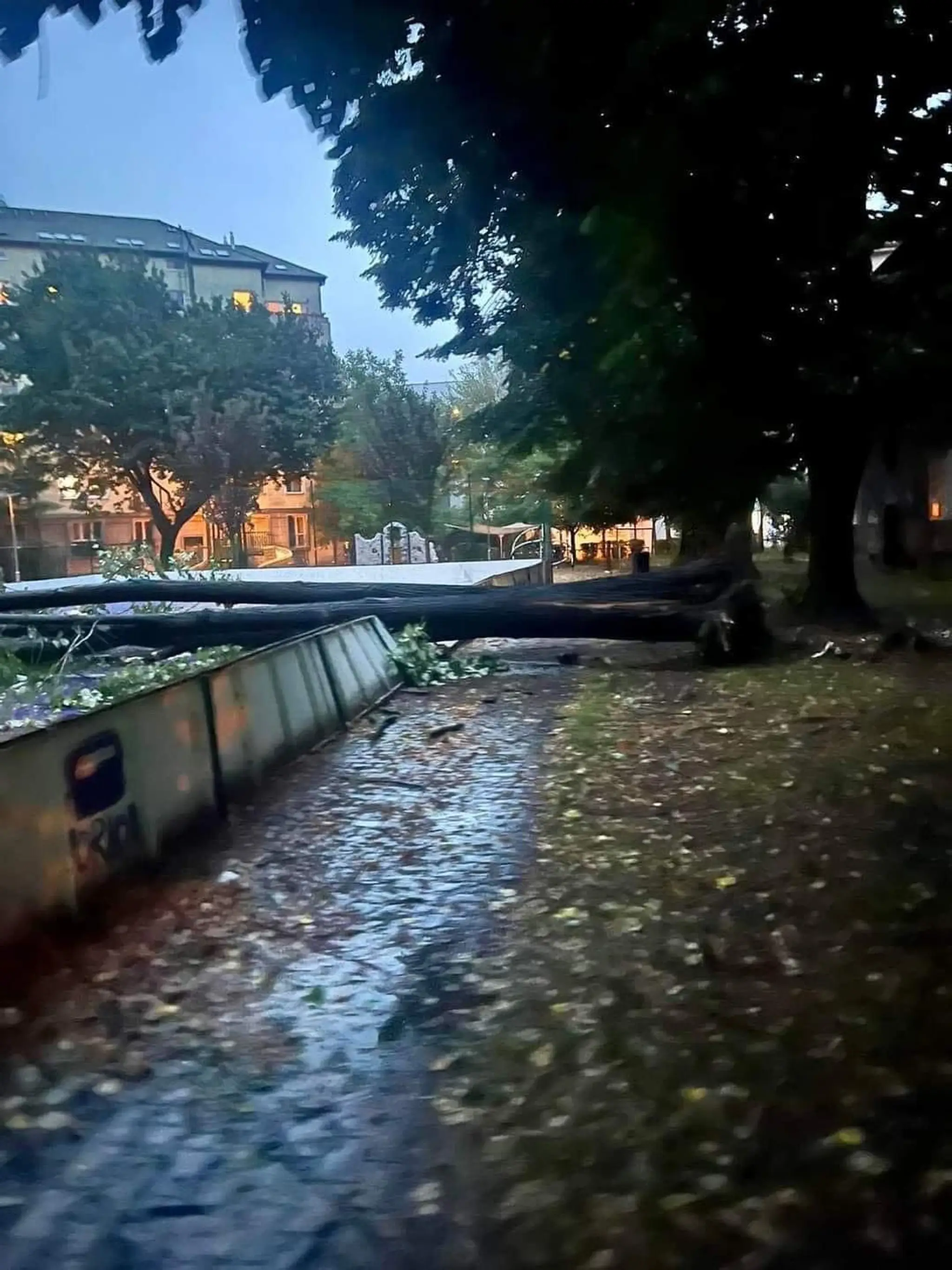 Následky počasia v Bratislavskom kraji.