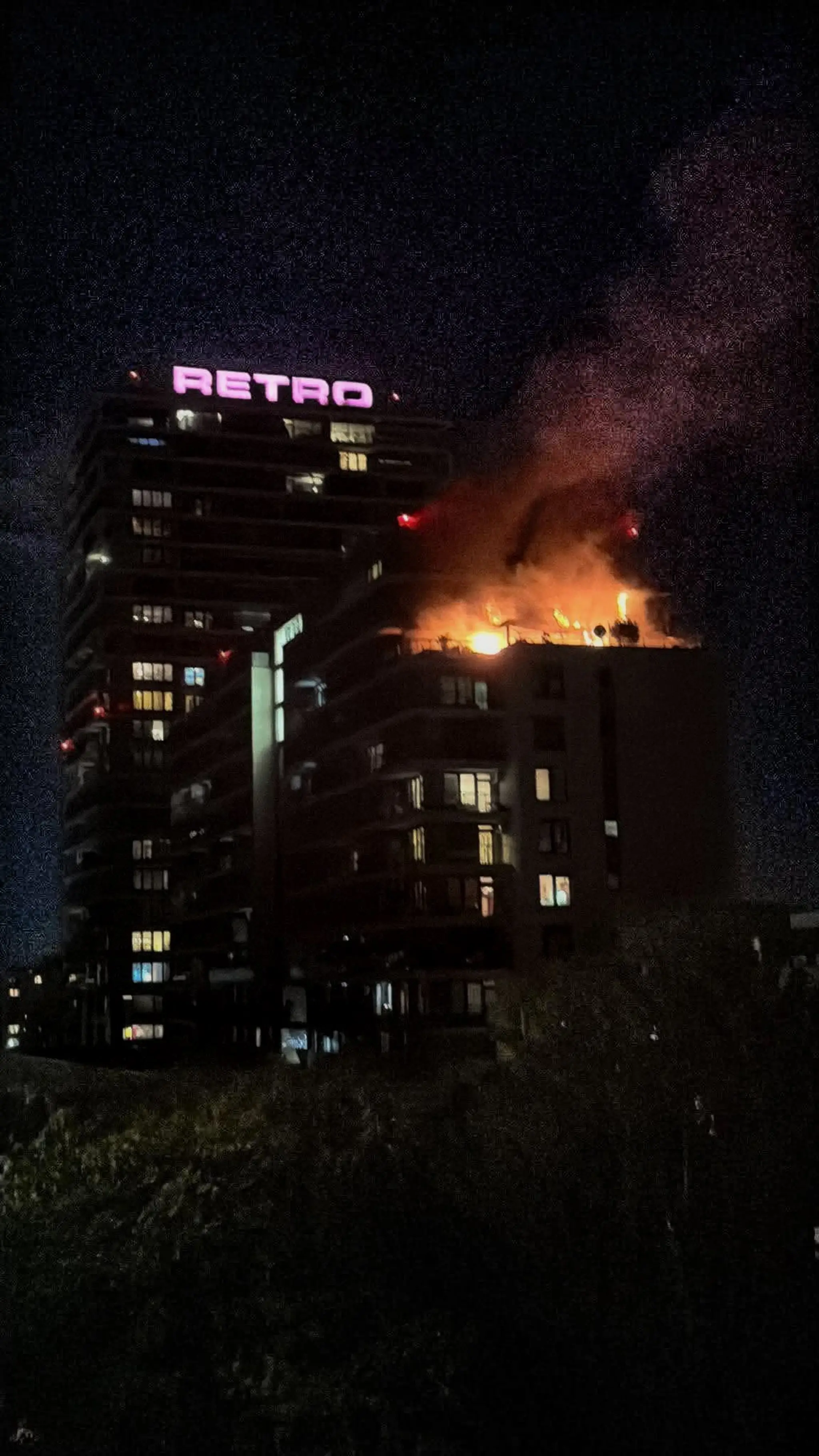 Požiar v Ružinove
