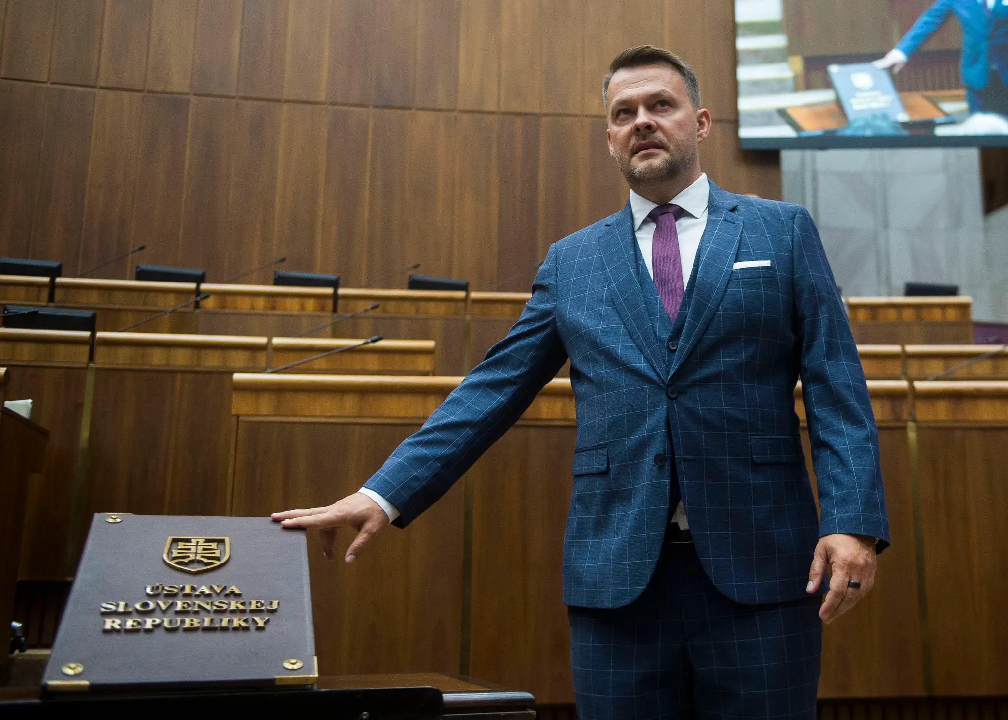 Samuel Migaľ z Hlas-SD.