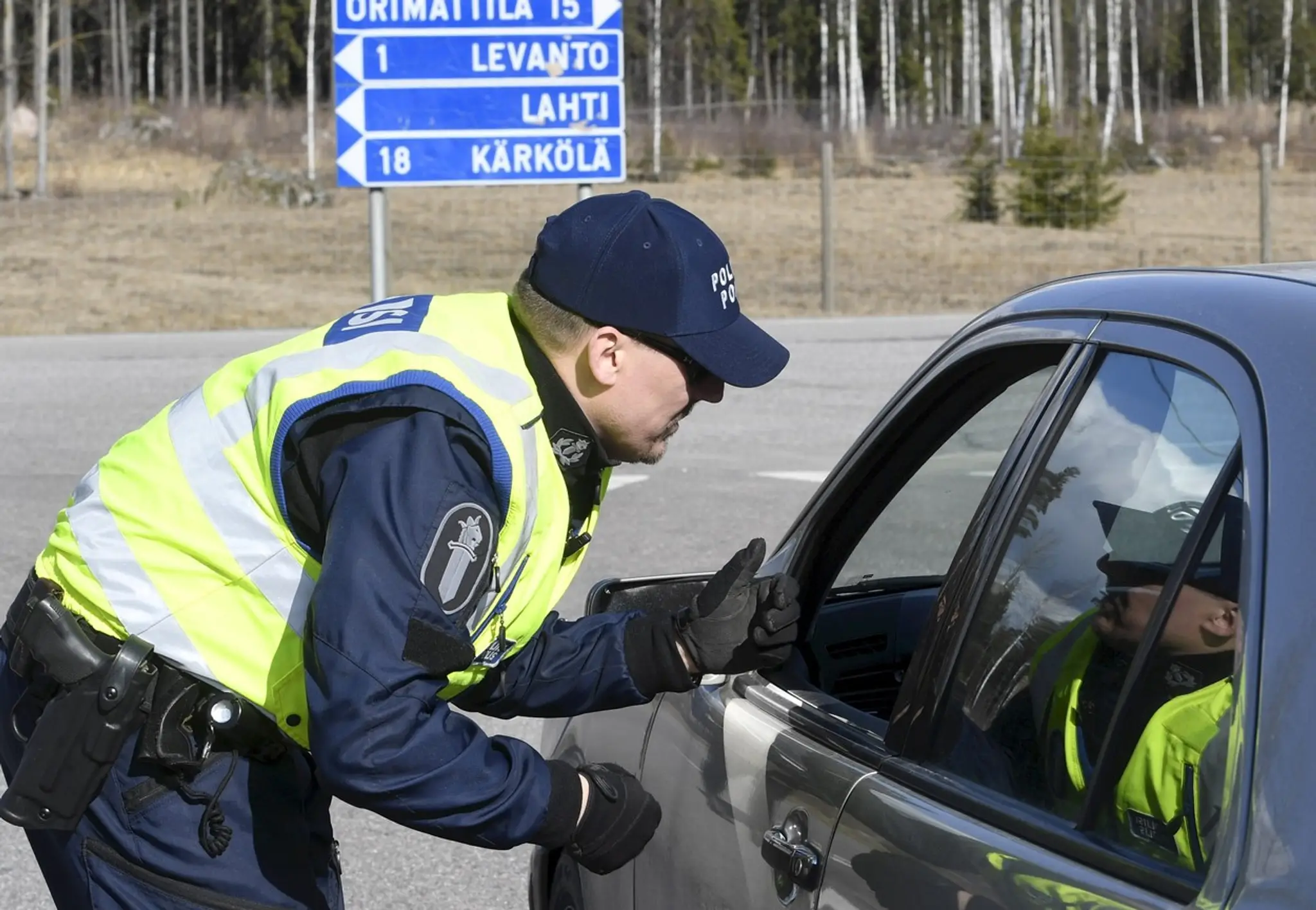 Fínska polícia.