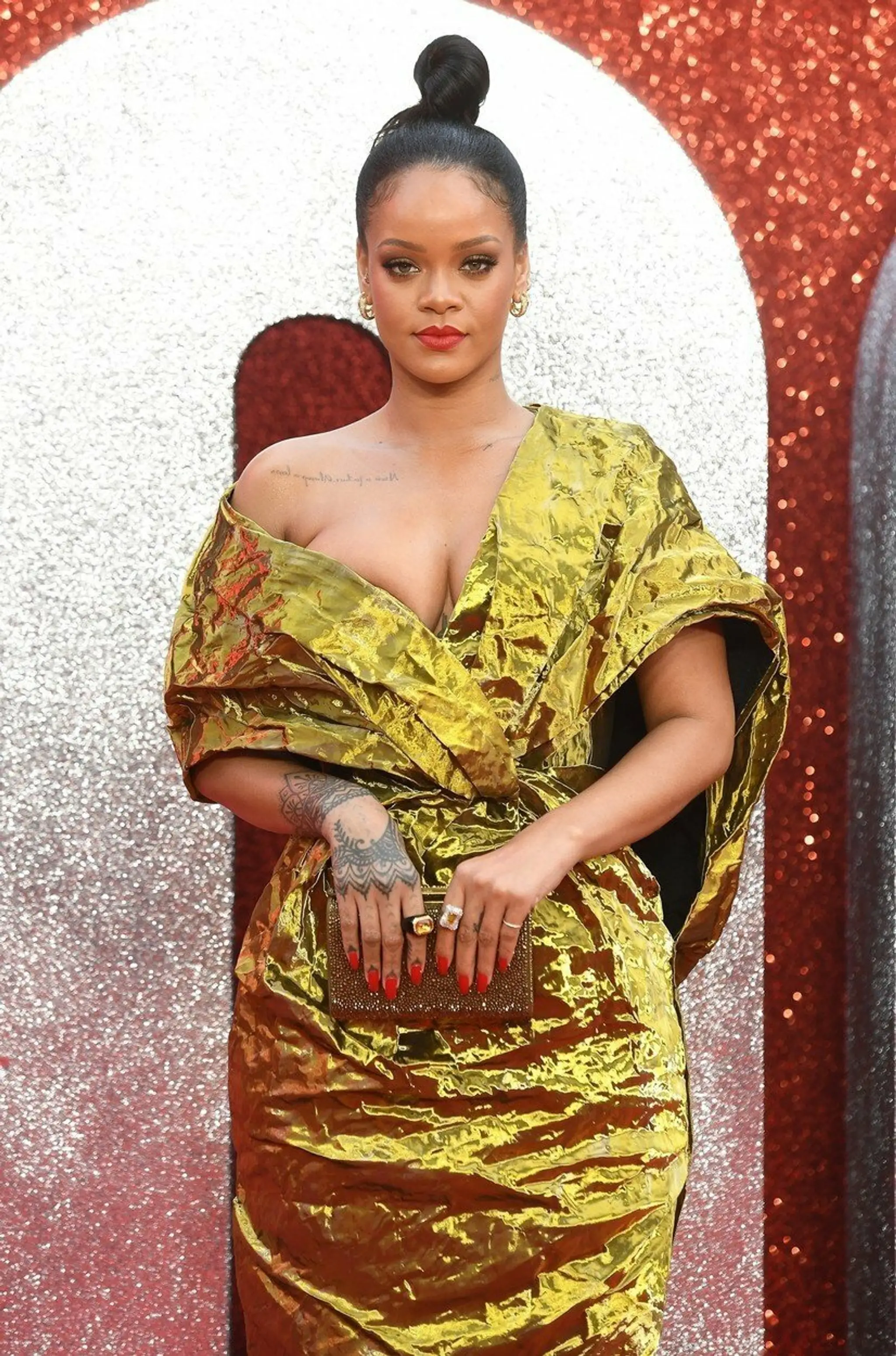 Rihanna na londýnskej premiére filmu Ocean´s 8. 