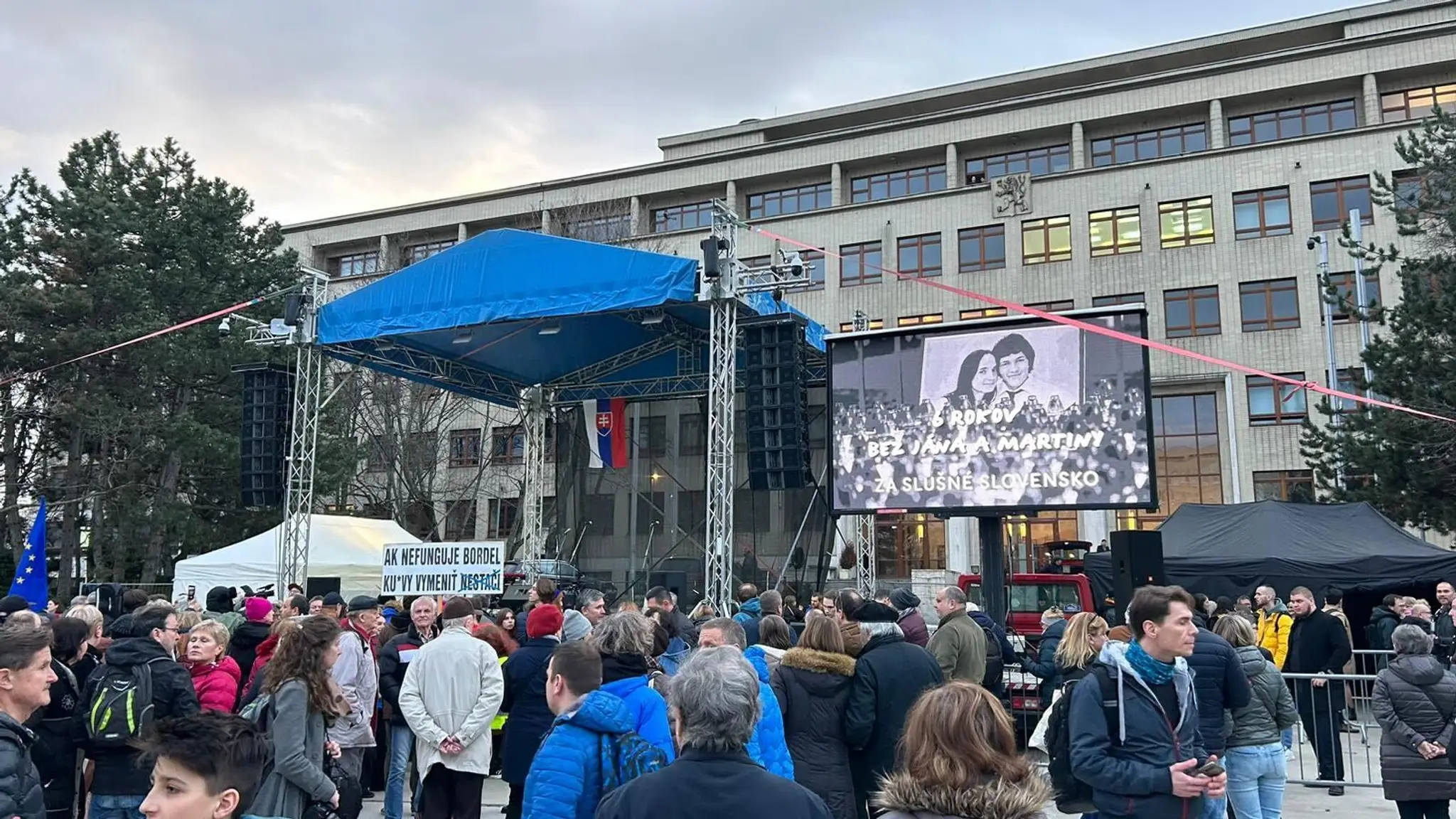 Spomienkové zhromaždenie na Jána a Martinu.