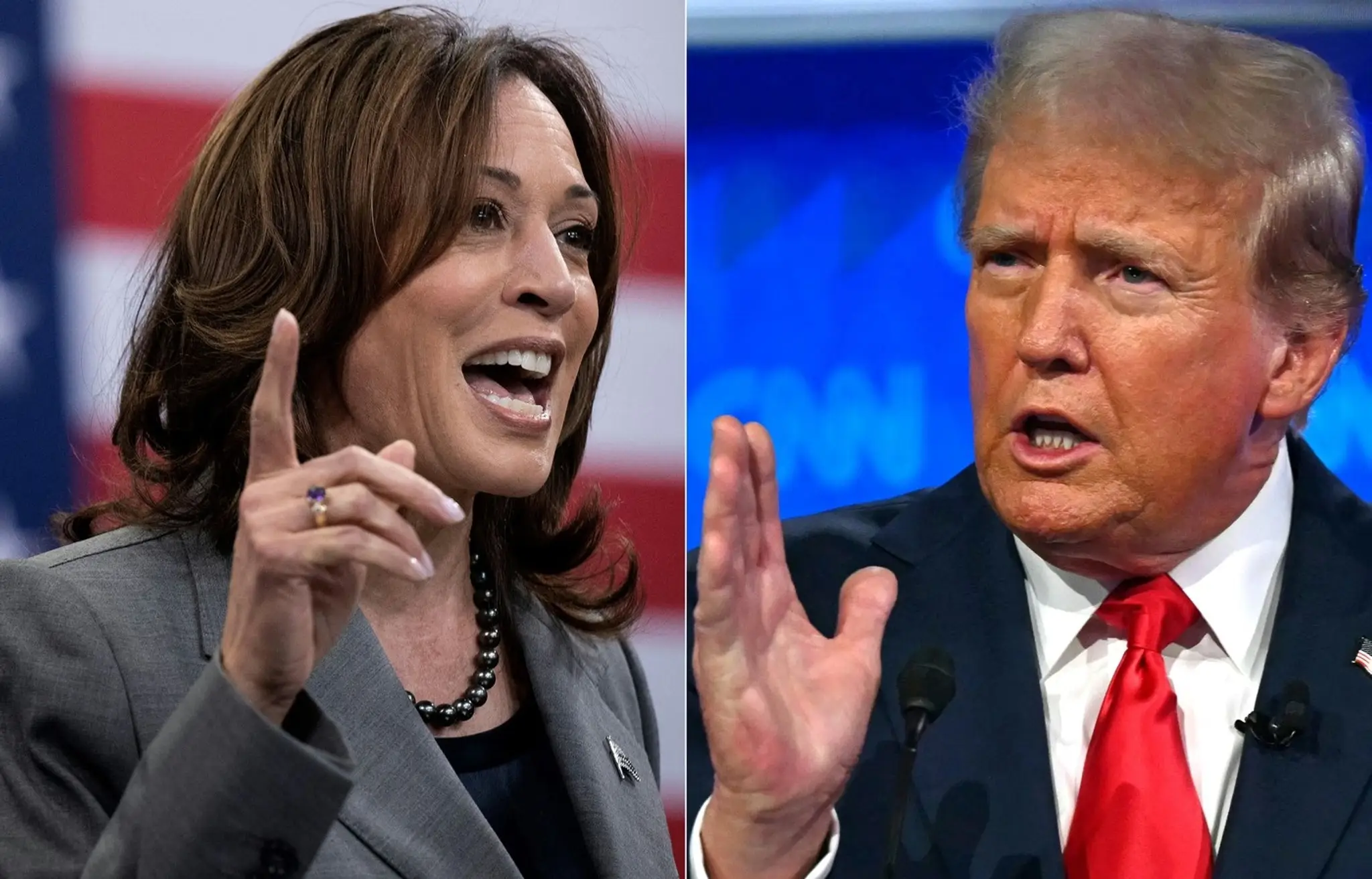 Harrisová vs. Trump.