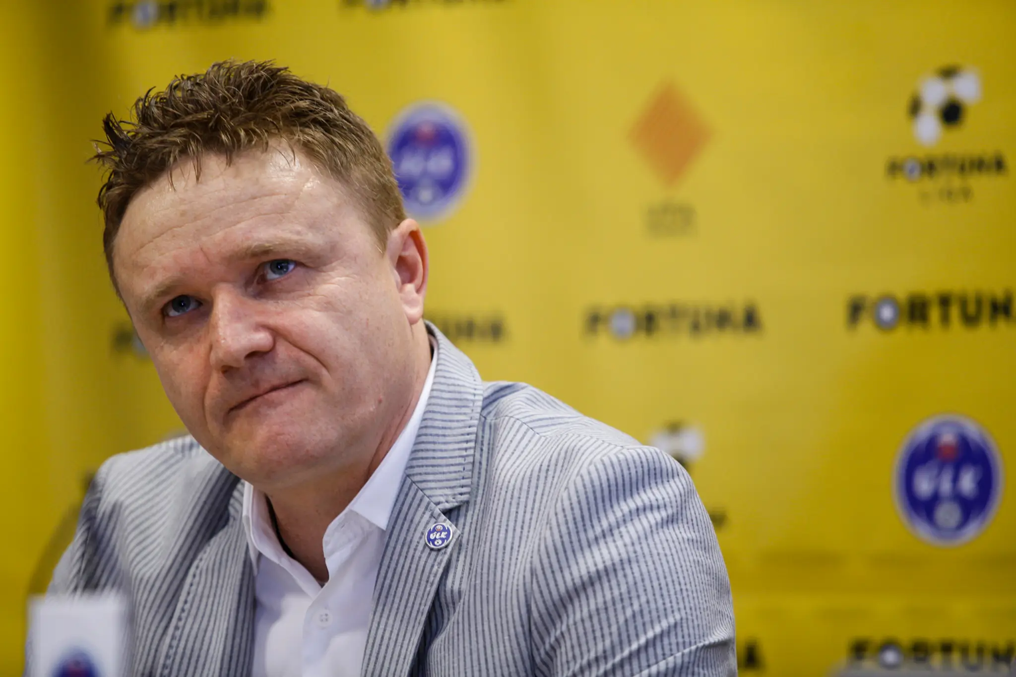 Na snímke prezident ÚLK Ivan Kozák
