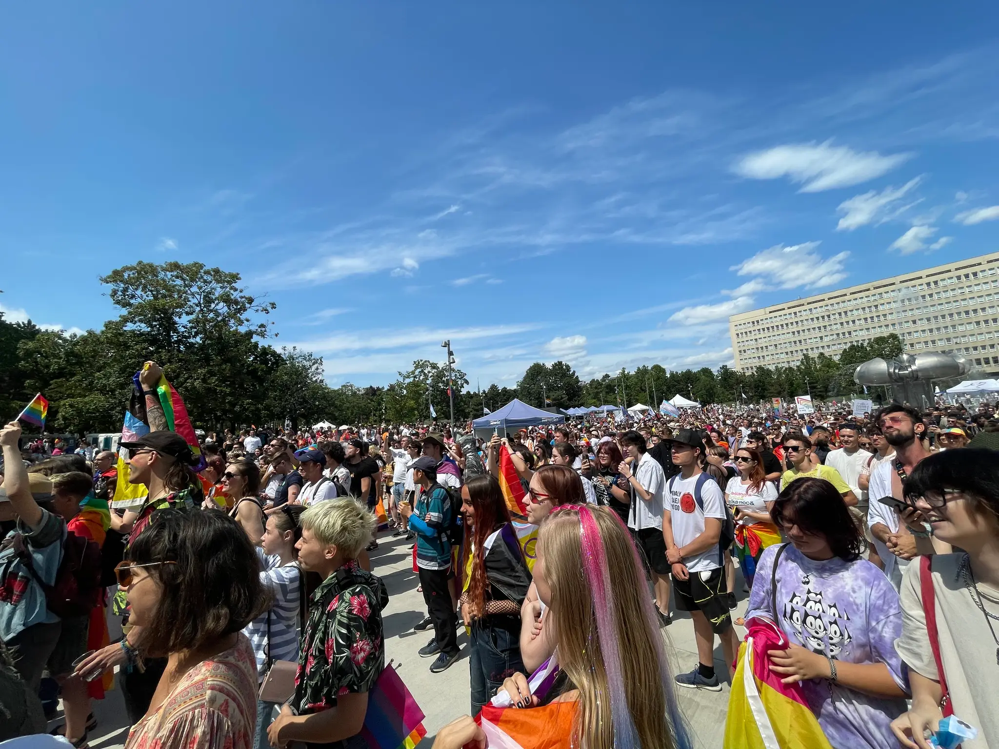 Dúhový PRIDE 2023 v Bratislave.
