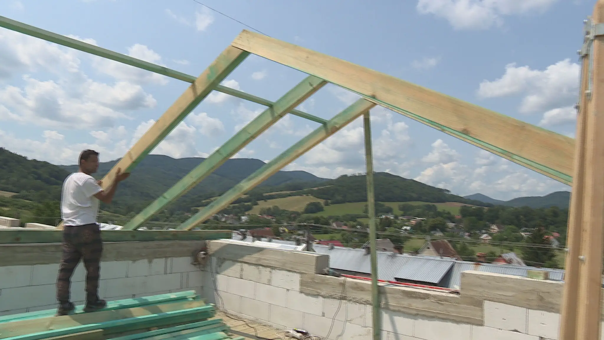 Projekt výstavby domov.