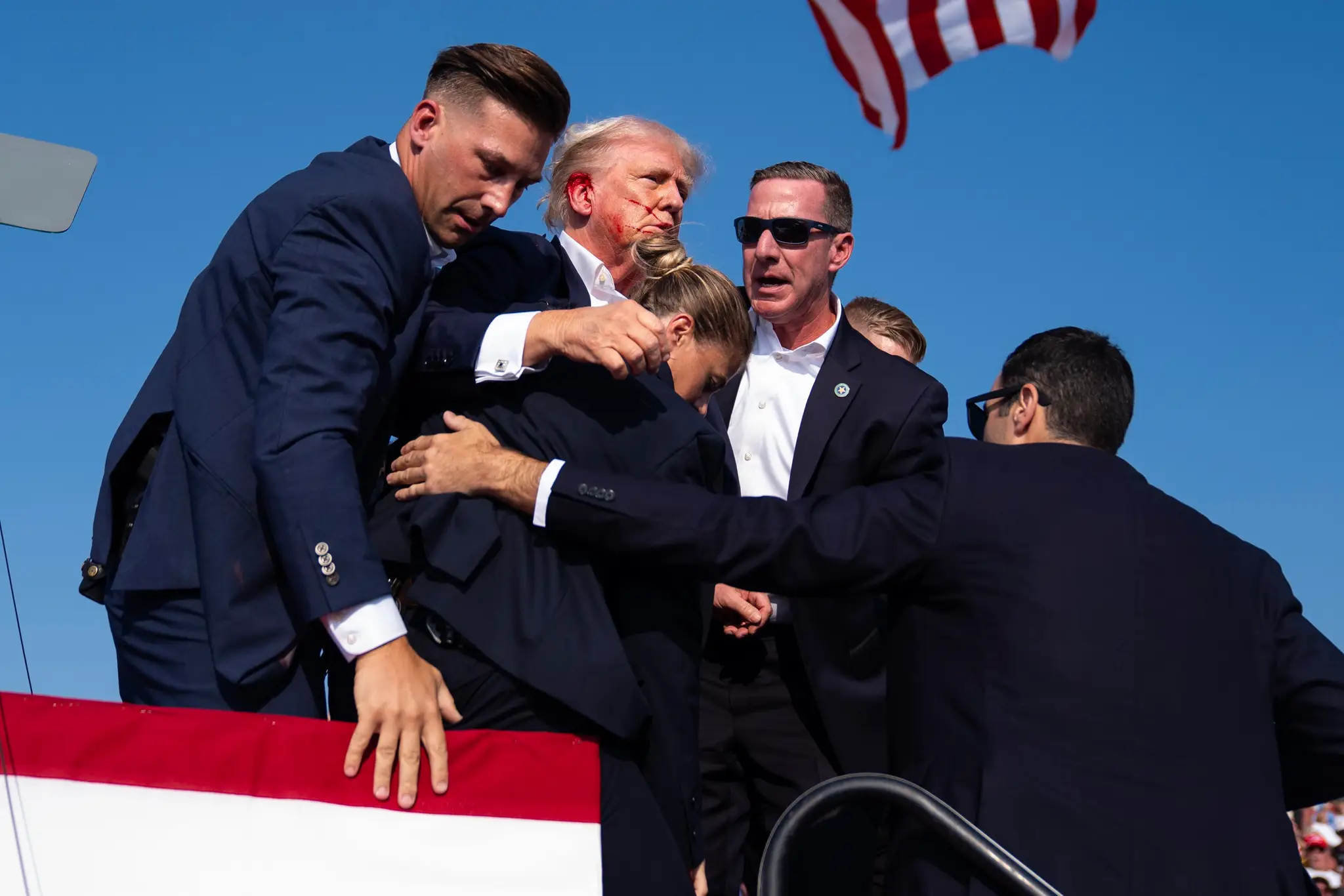 Donald Trump po streľbe