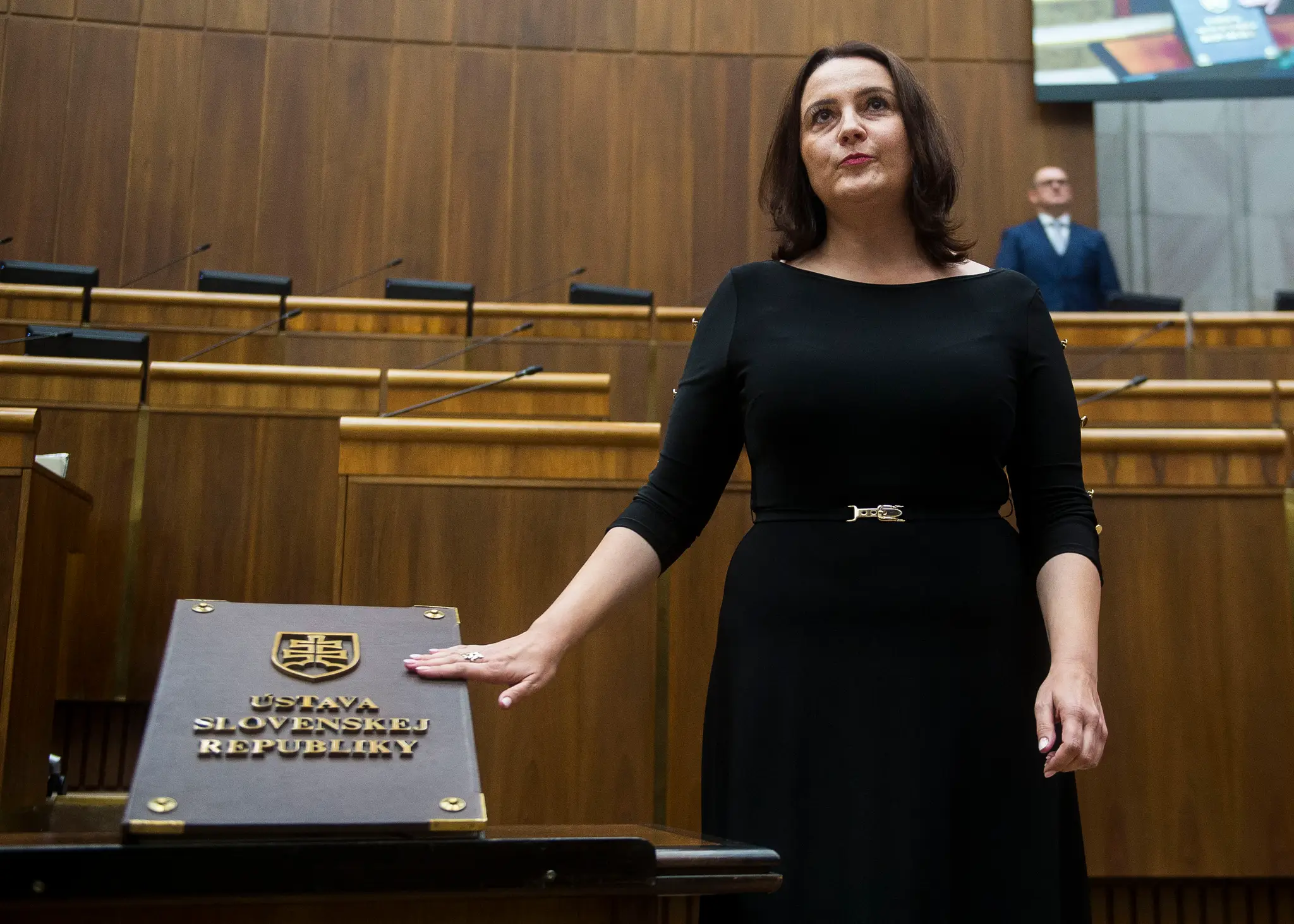 Alena Nováková z Hlas-SD.