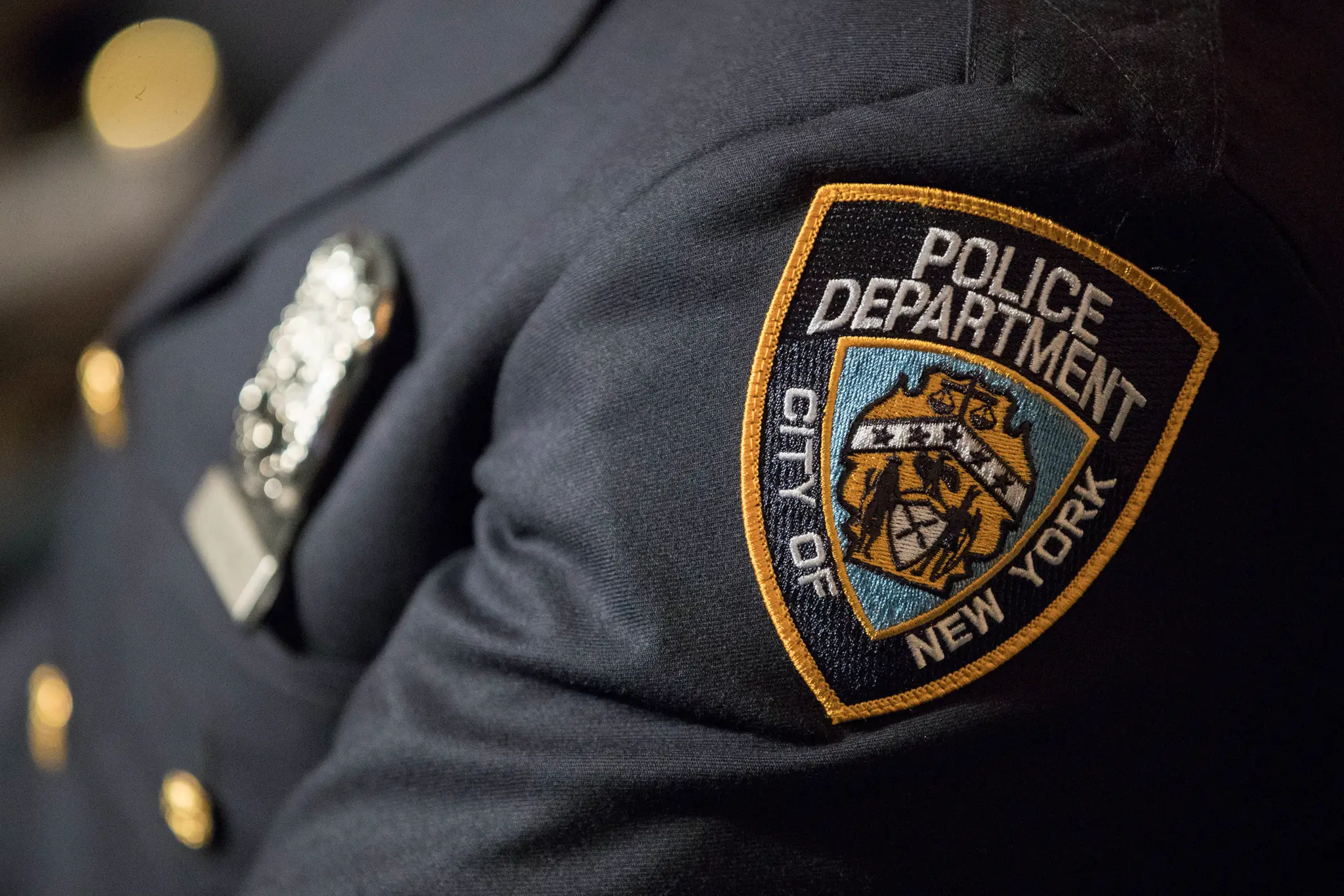 Ilustračná fotografia príslušníka newyorskej polície 