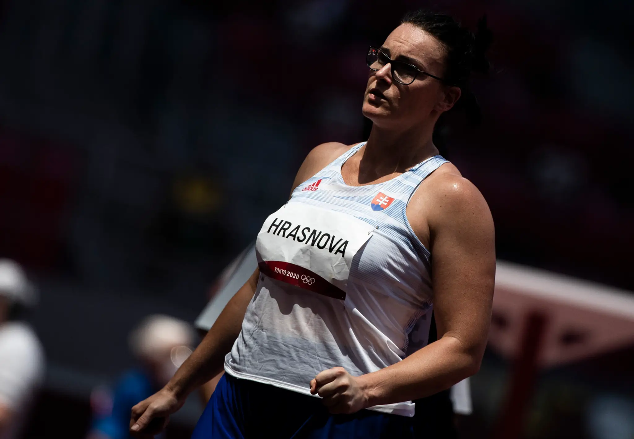 Martina Hrašnová na olympijskej kvalifikácii.