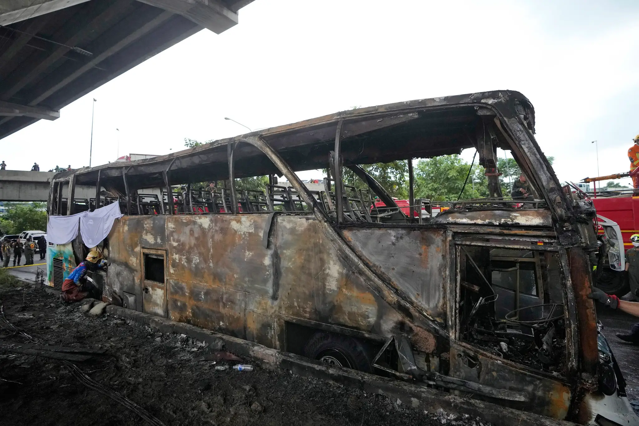 V Thajsku horel školský autobus