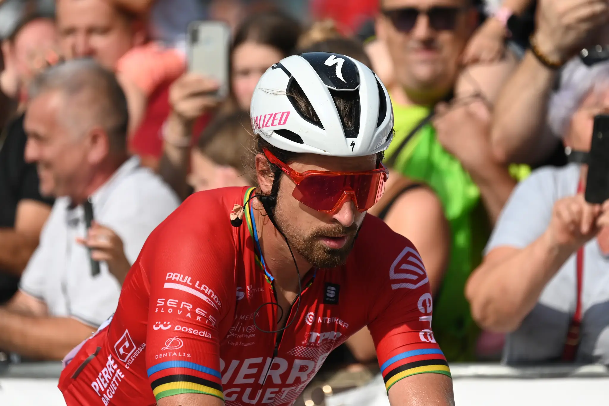Na snímke slovenský cyklista Peter Sagan (Pierre Baguette).