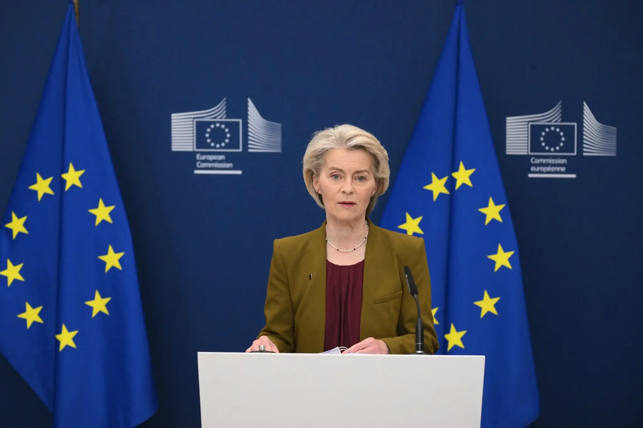 Predsedníčka EK Ursula von der Leyenová.