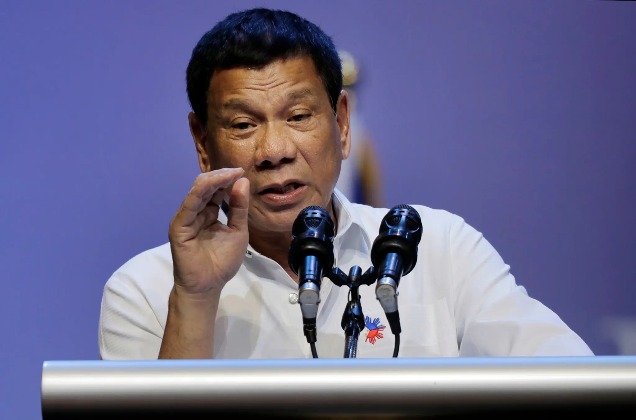 Filipínsky prezident Rodrigo Duterte.