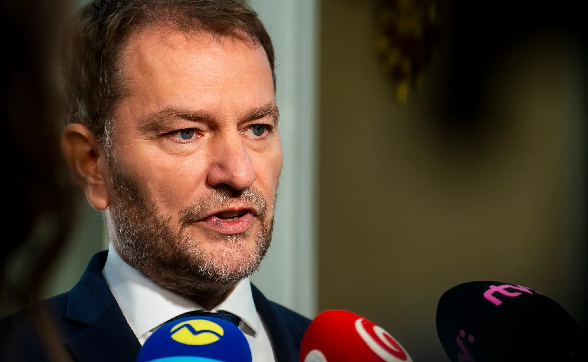 Na snímke je líder hnutia Slovensko Igor Matovič 