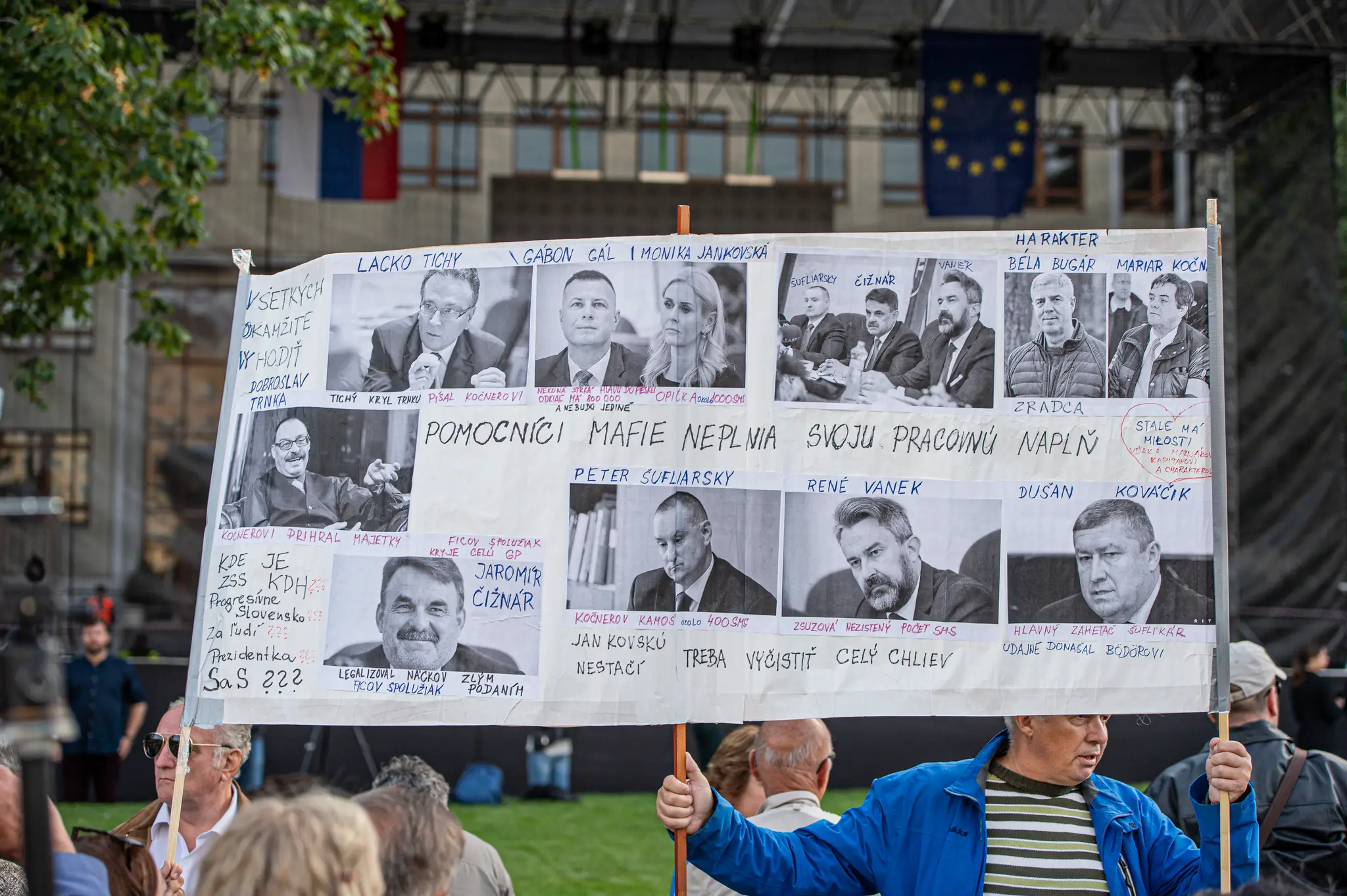 Protestné pochody Za slušné Slovensko naprieč Slovenskom