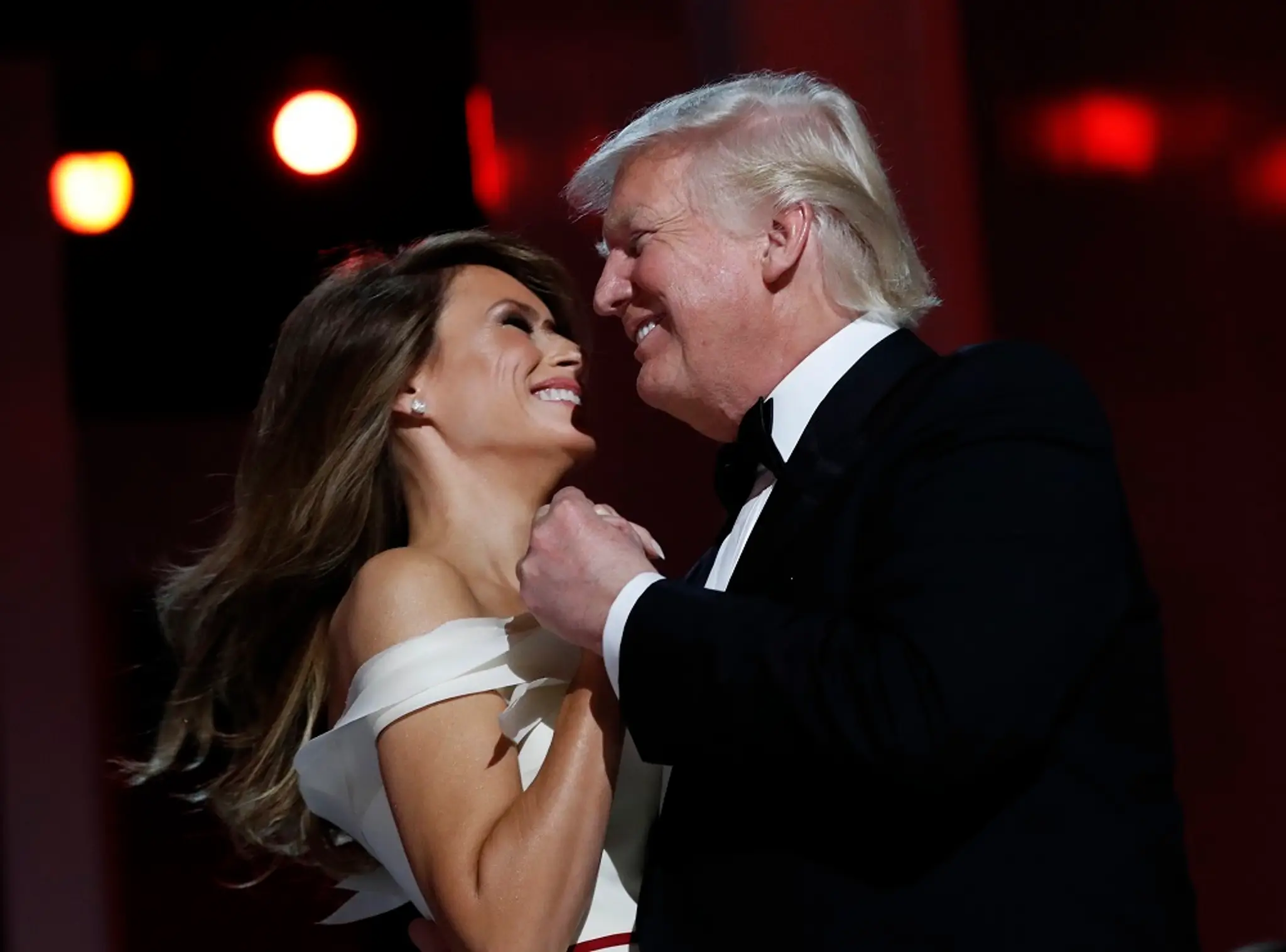Donald Trump s manželkou Melaniou.