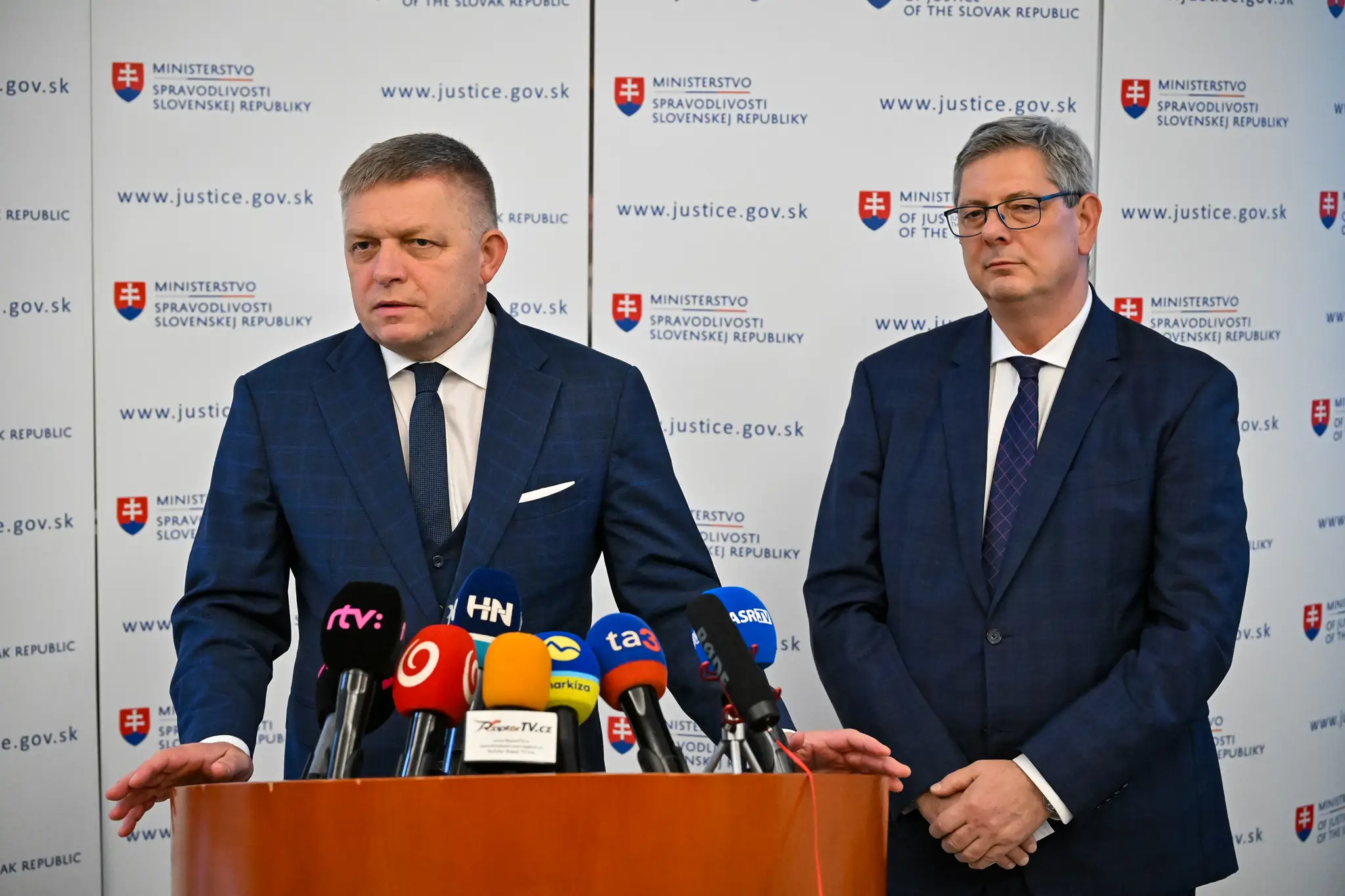 Robert Fico a Boris Susko. 