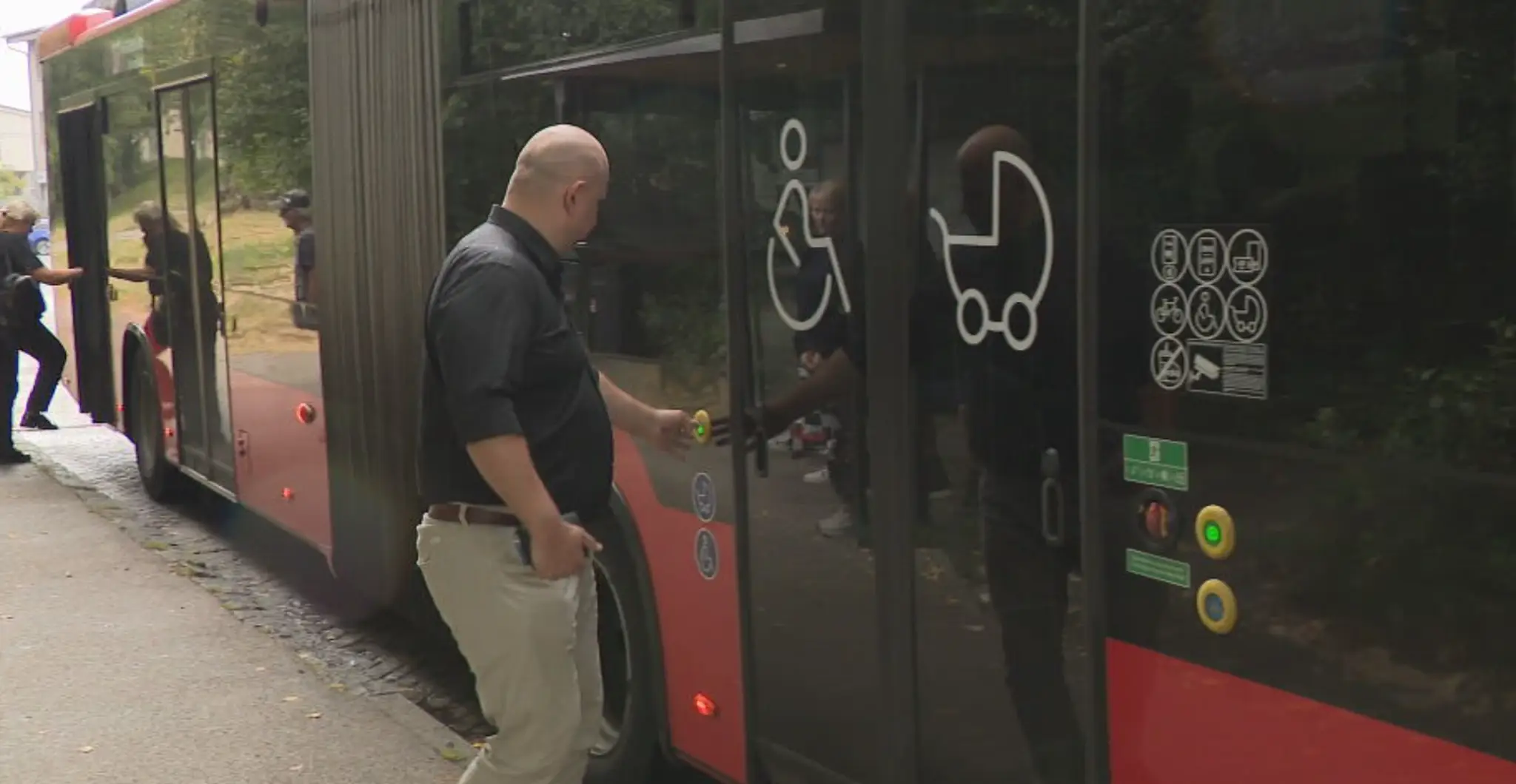 Cesta do práce autobusom