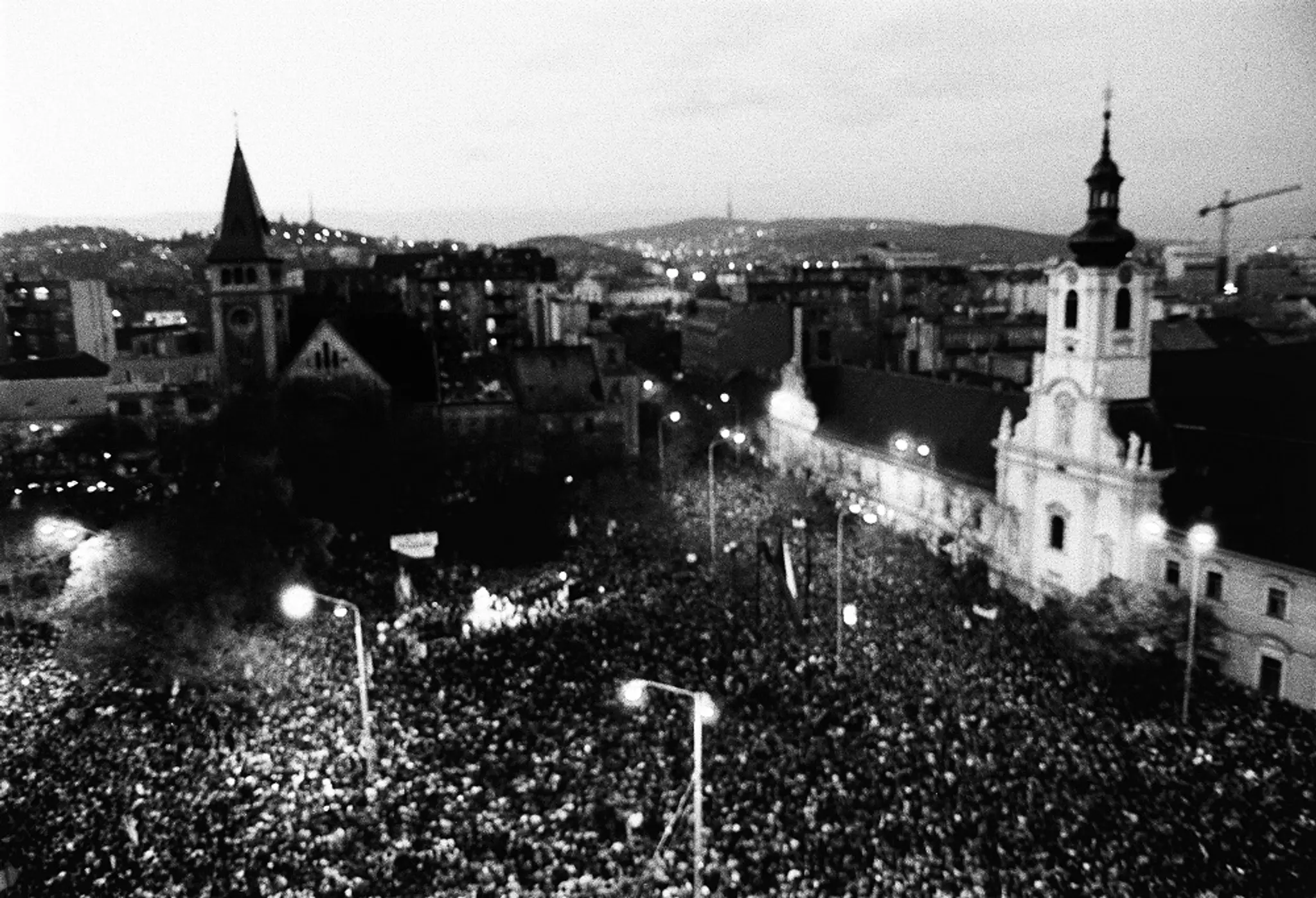 Nežná revolúcia - Milan Kňažko