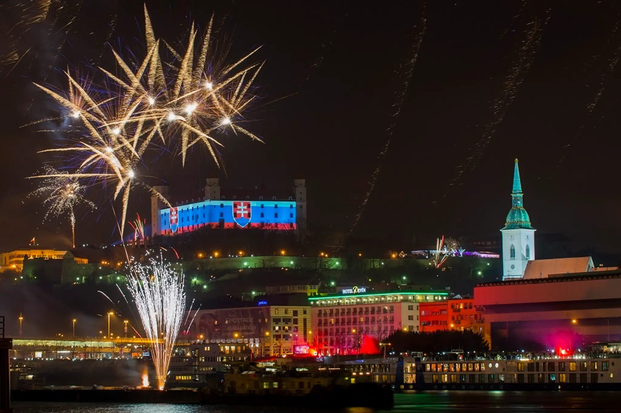Silvester v Bratislave.
