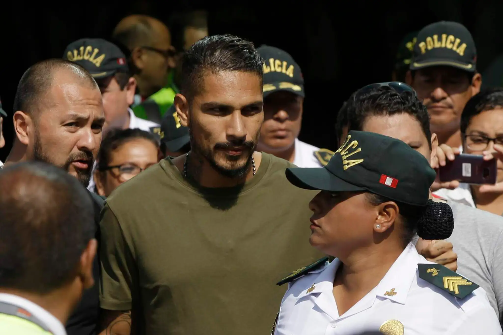 Paolo Guerrero na archívnej snímke.