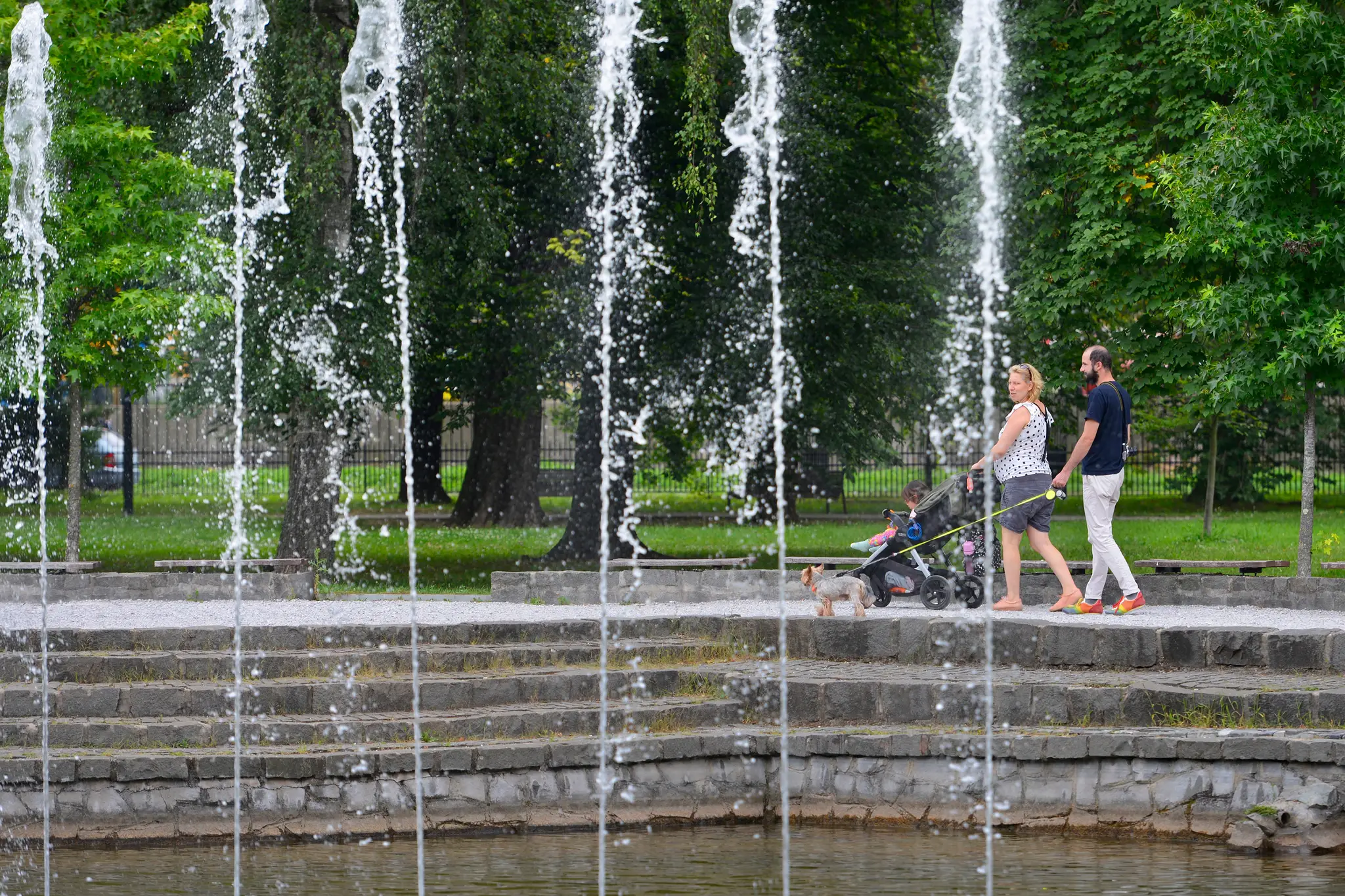 Na snímke Mestský park v Košiciach.