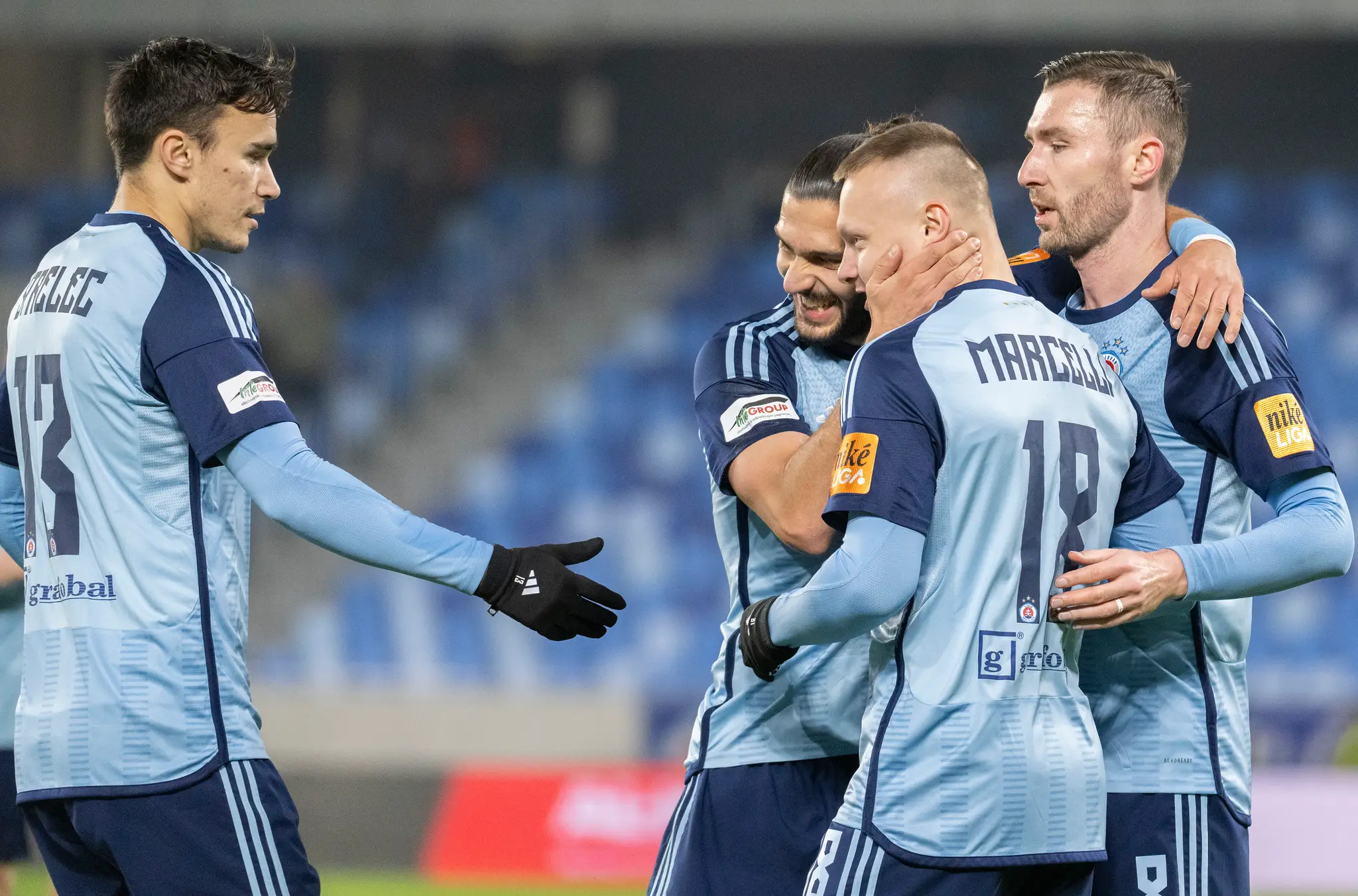 Futbalisti Slovana Bratislava