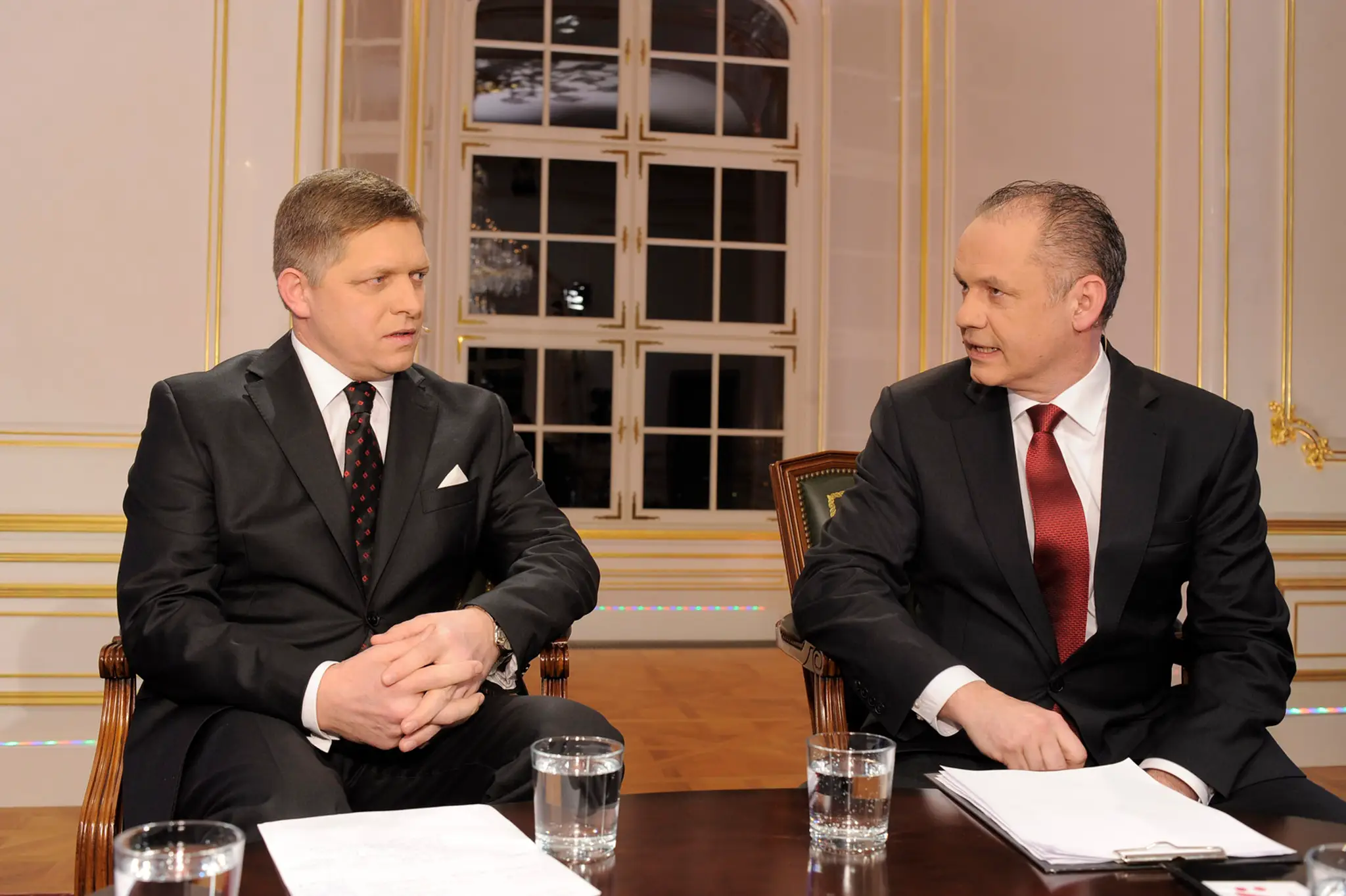 Robert Fico a Andrej Kiska
