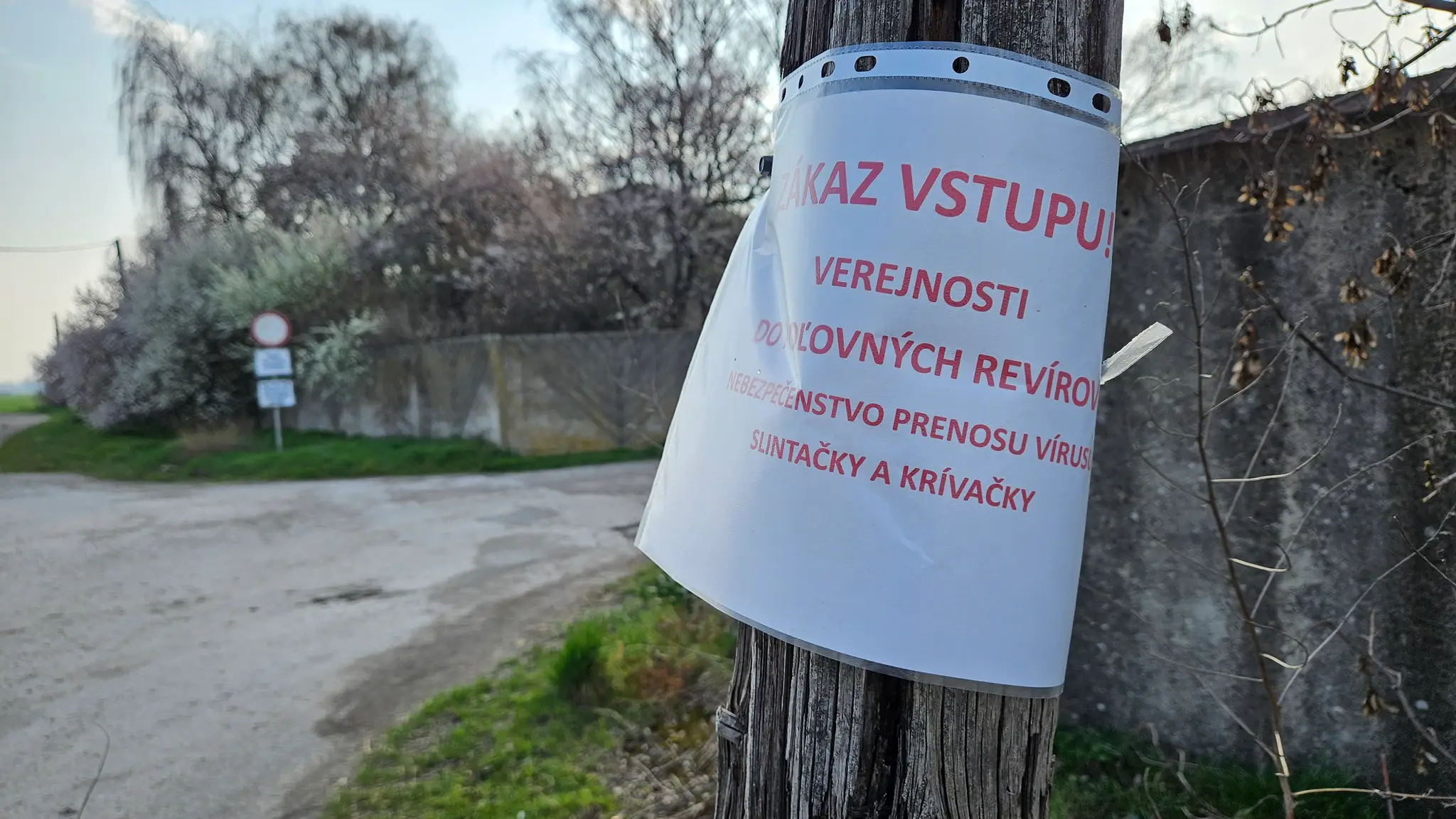 Zákaz vstupu - ilustračná snímka