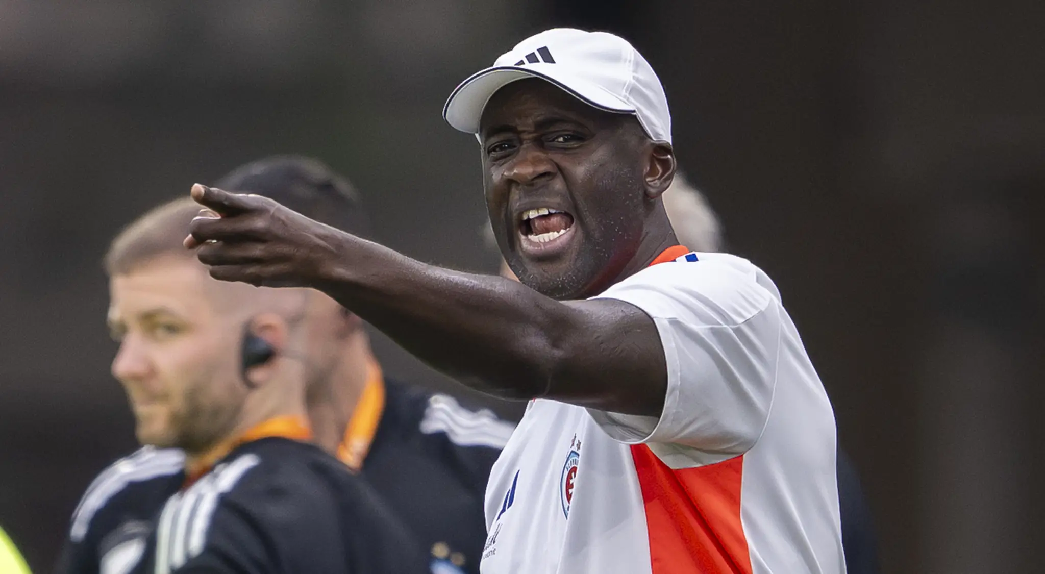 Yaya Touré pri kormidle Slovana.