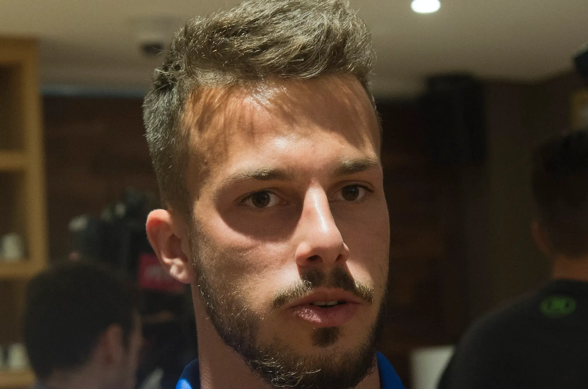 Na snímke slovenský futbalistový reprezentant do 21 rokov Jakub Hromada