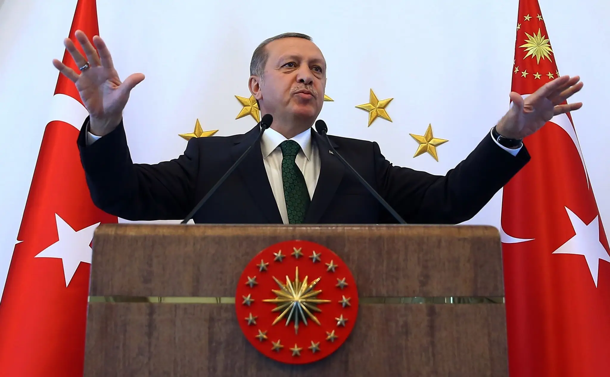 Turecký prezident Recep Tayyip Erdogan.