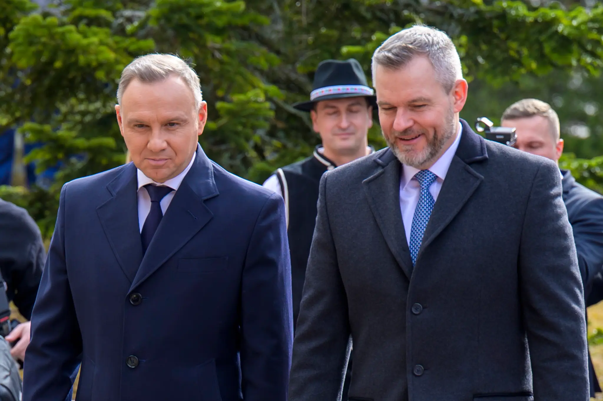 Andrzej Duda a Peter Pellegrini
