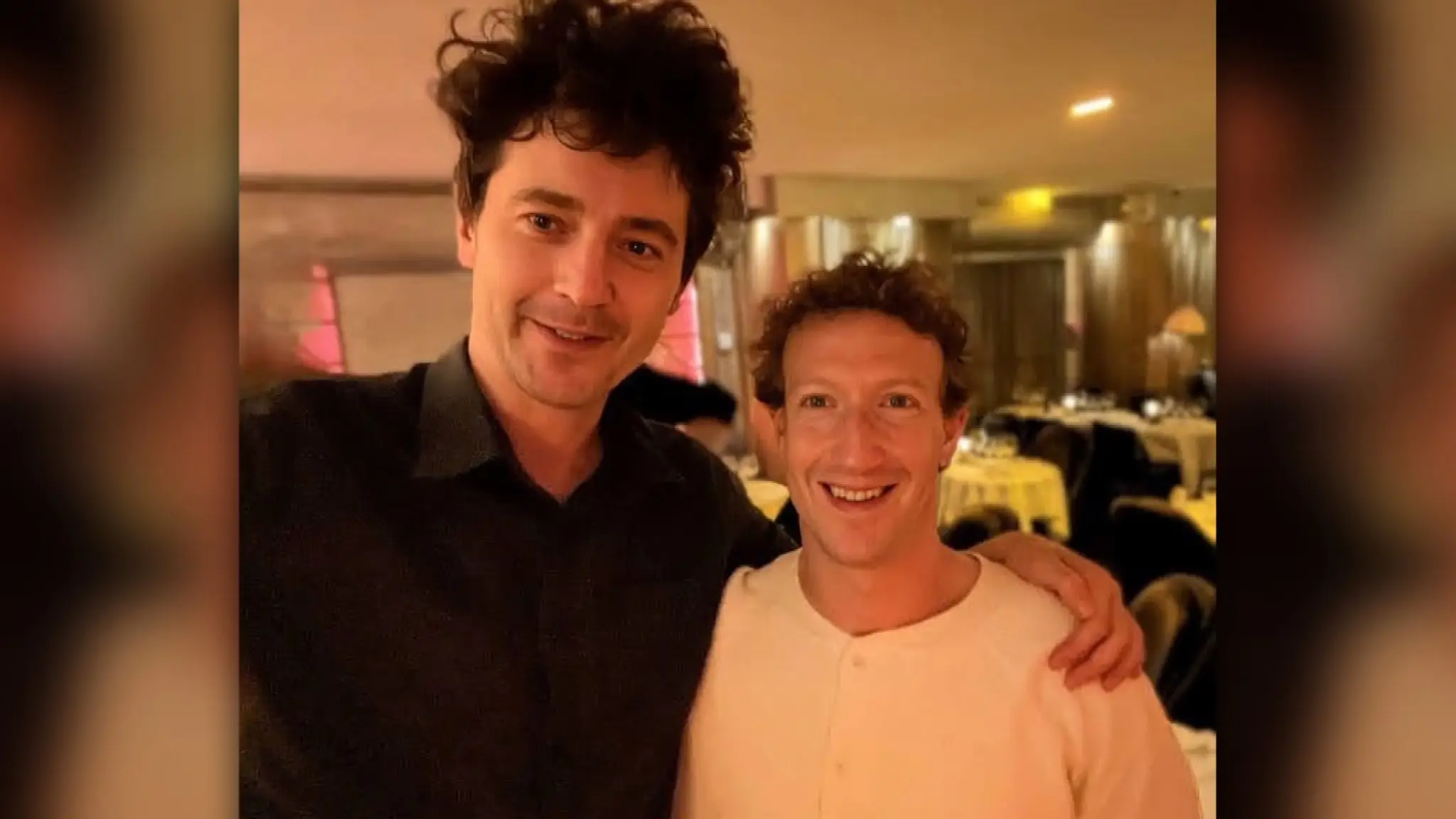 Michal Valko a Mark Zuckerberg