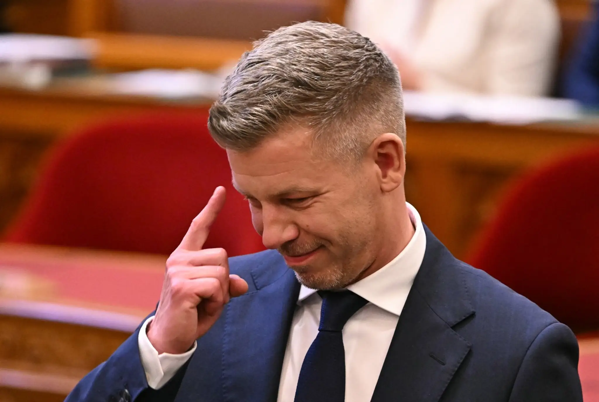 Maďarský premiér.