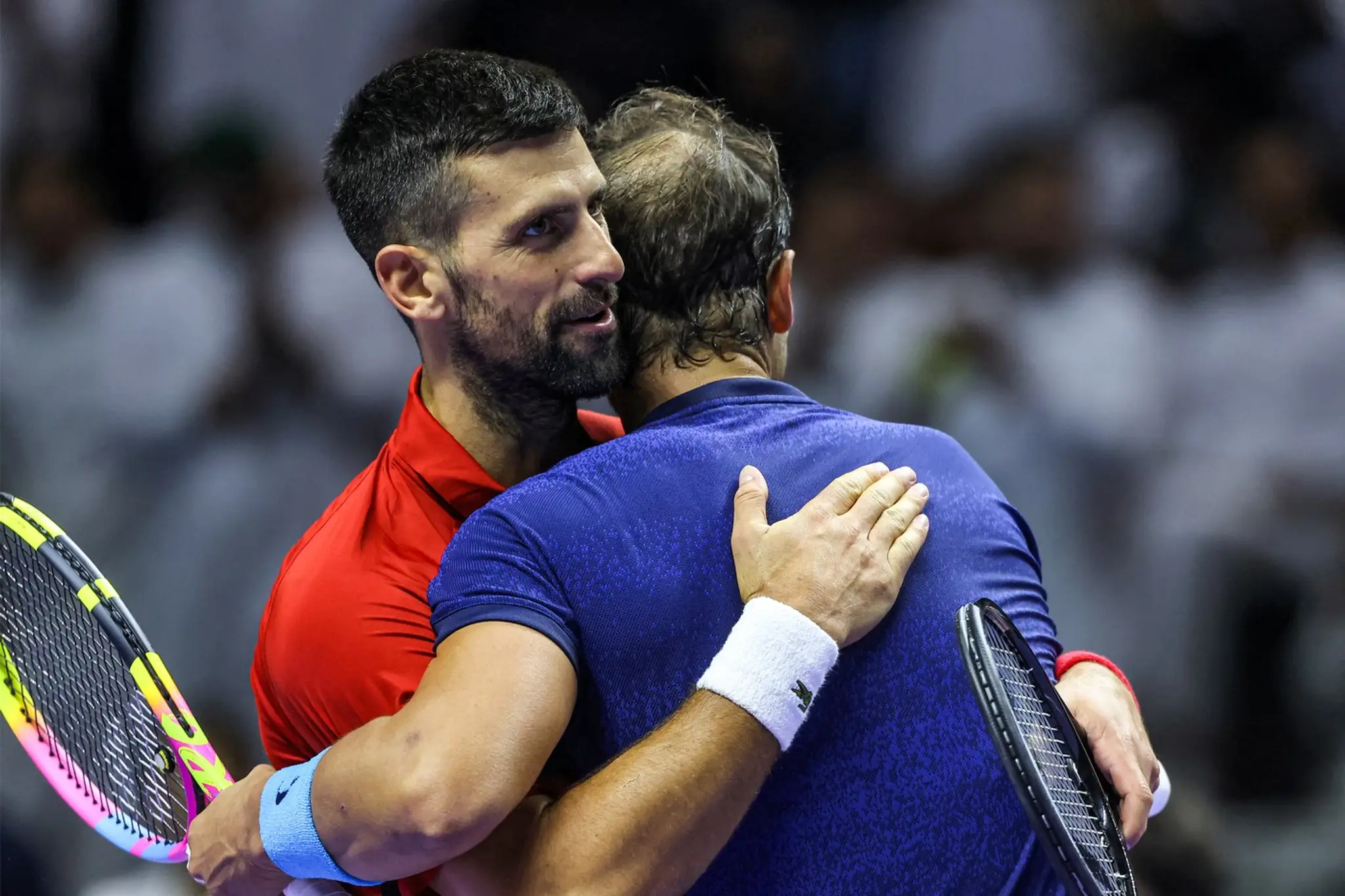 Djokovič a Nadal počas ich posledného stretu