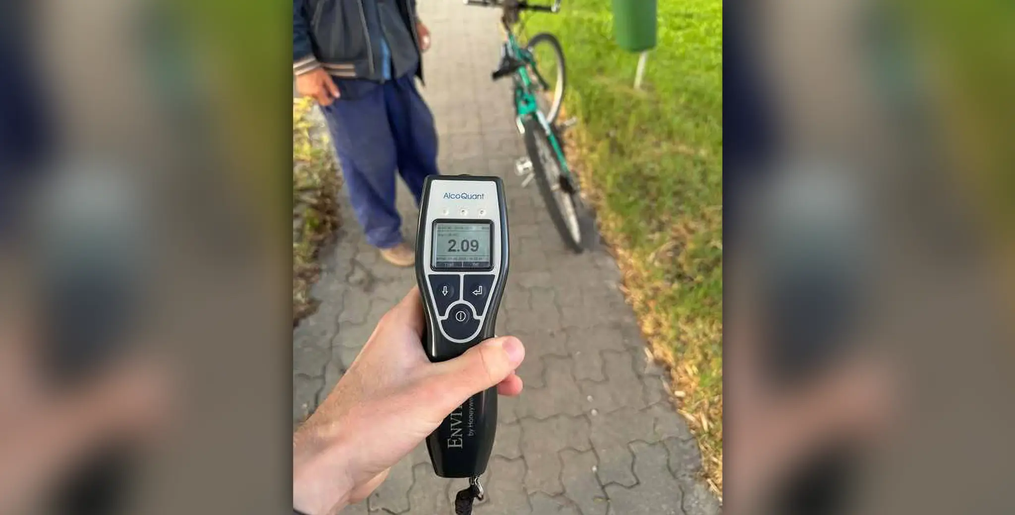 Cyklista nafúkal 4,35 promile