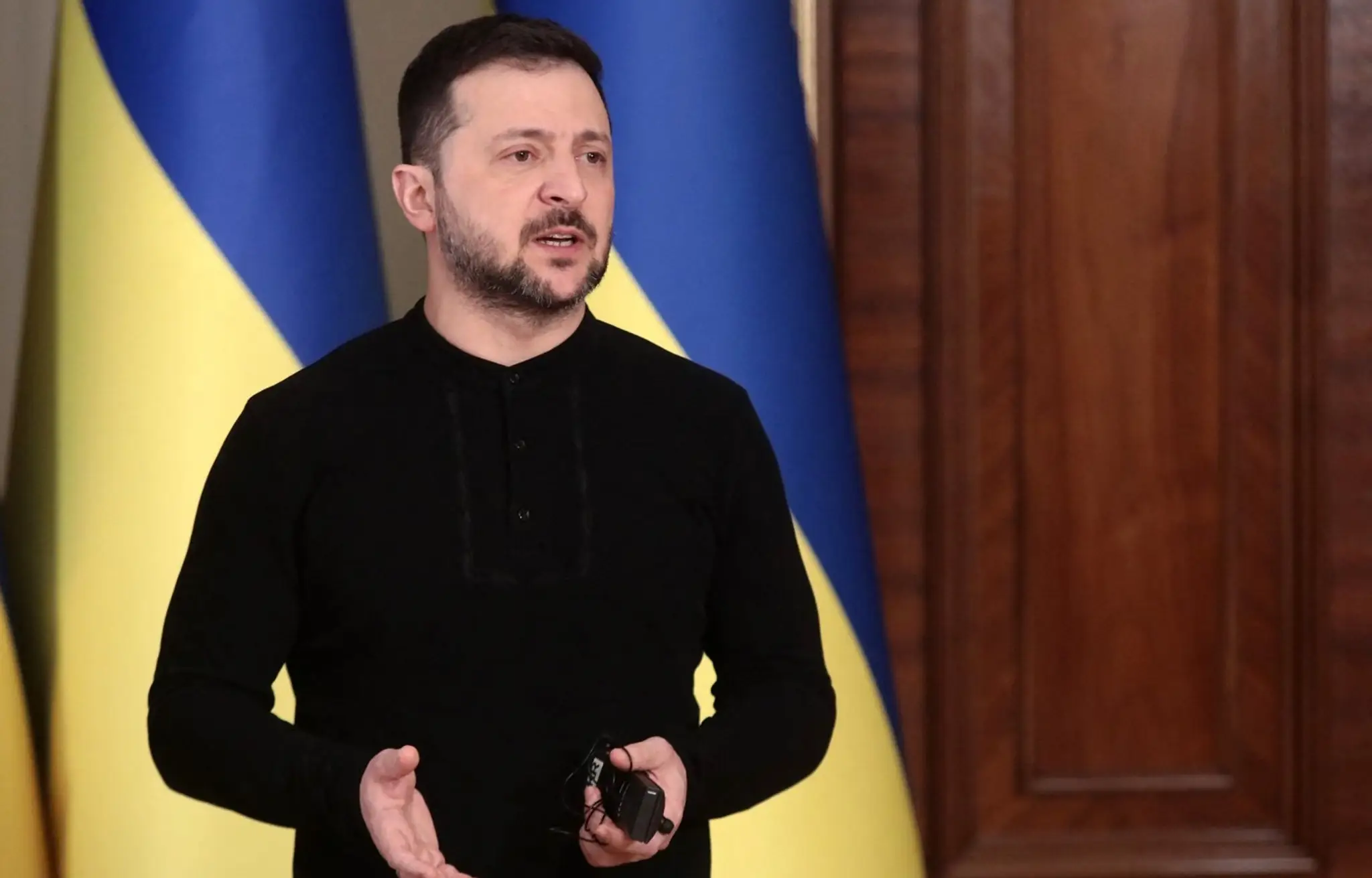 Ukrajinský prezident Volodymyr Zelenskyj.