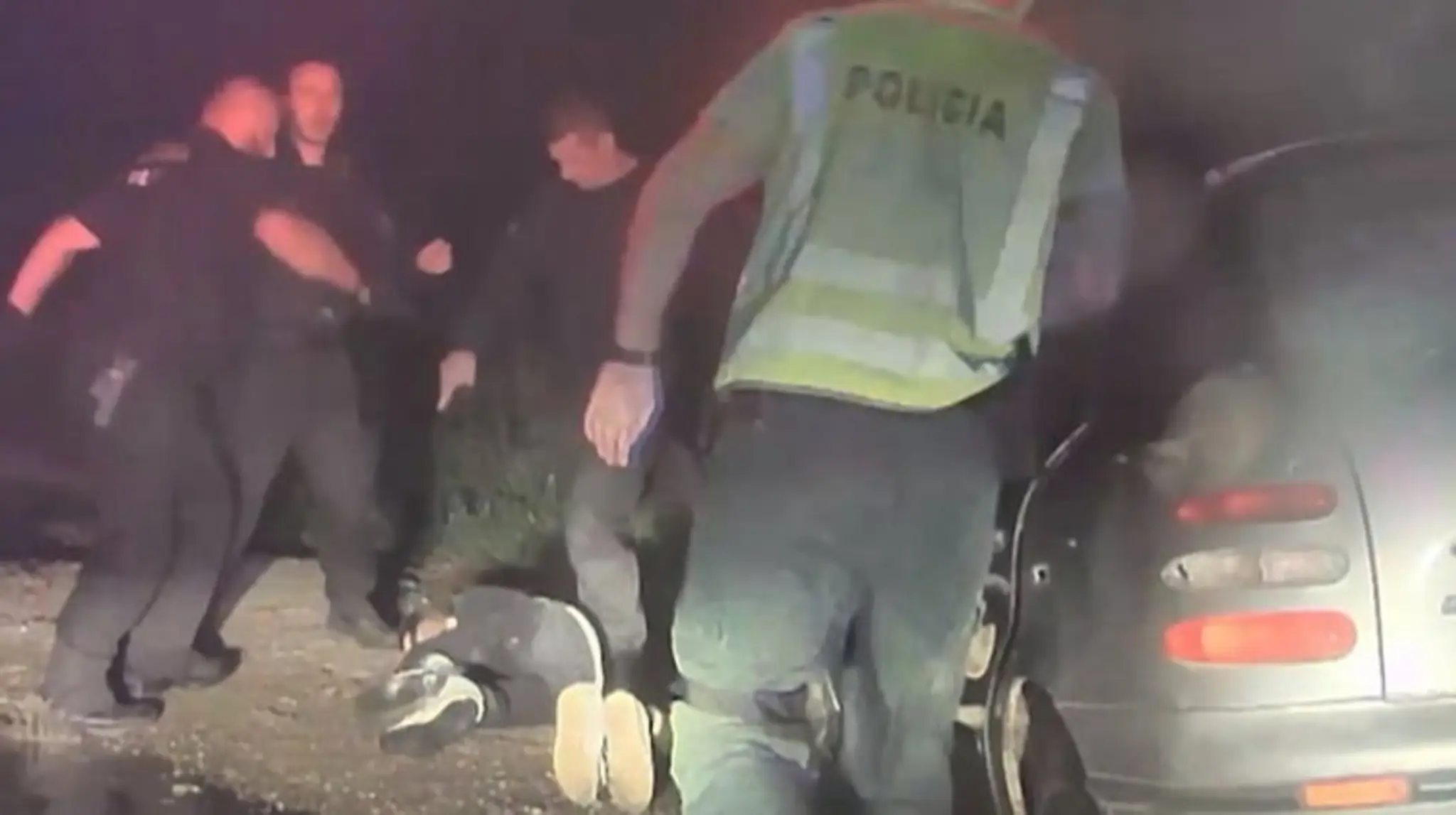 Incident zachytila kamera.
