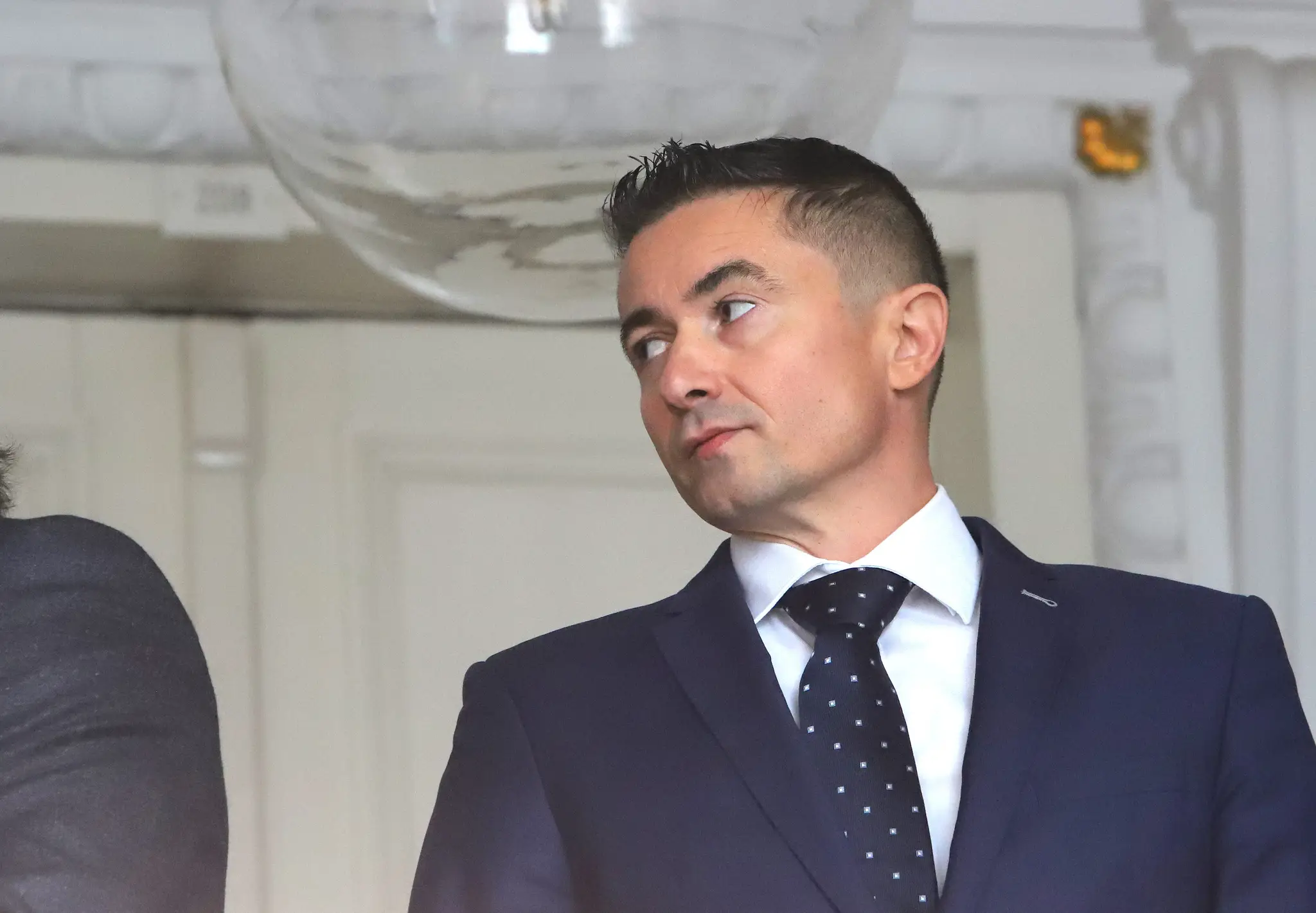 Bývalý štátny tajomník ministerstva financií Radko Kuruc,obžalovaný v kauze Mýtnik,