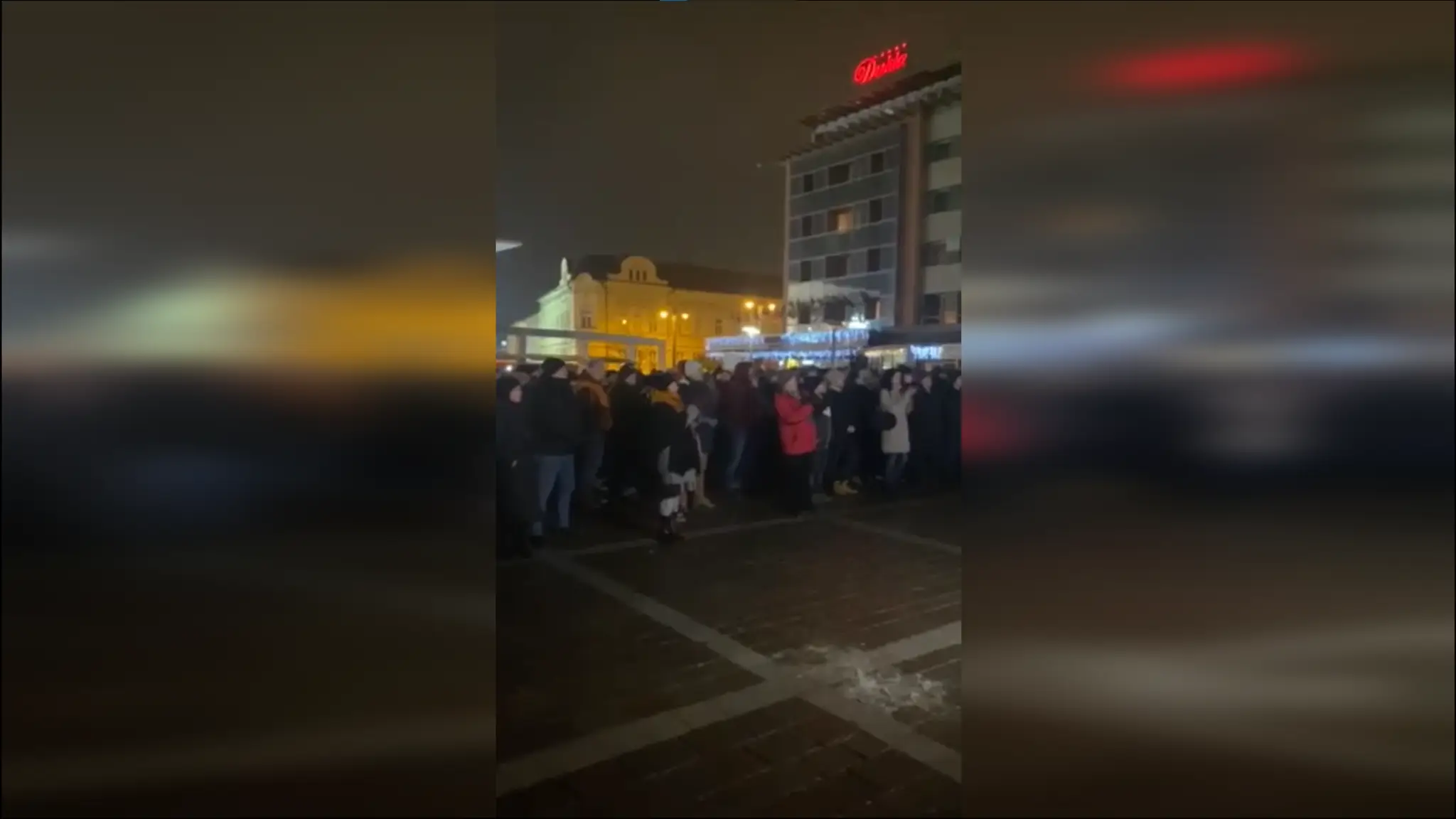 Protest v Prešove.