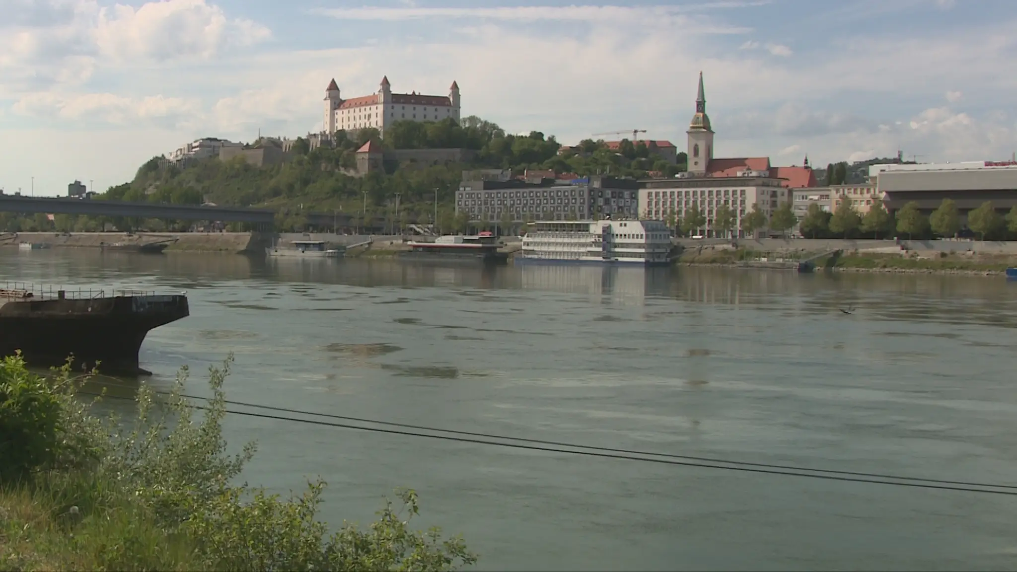 Bratislavský hrad.