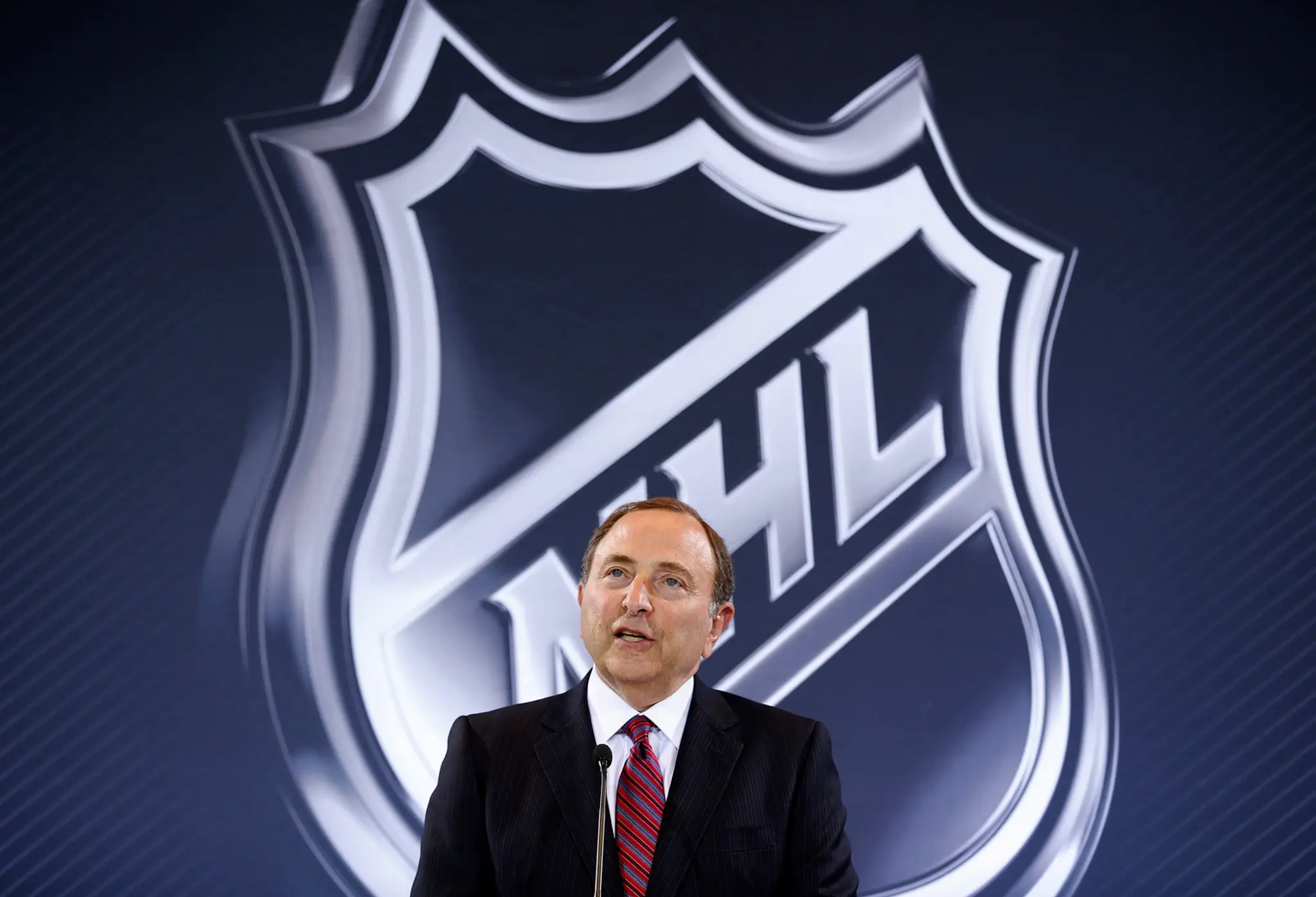 Šéf NHL Gary Bettman.