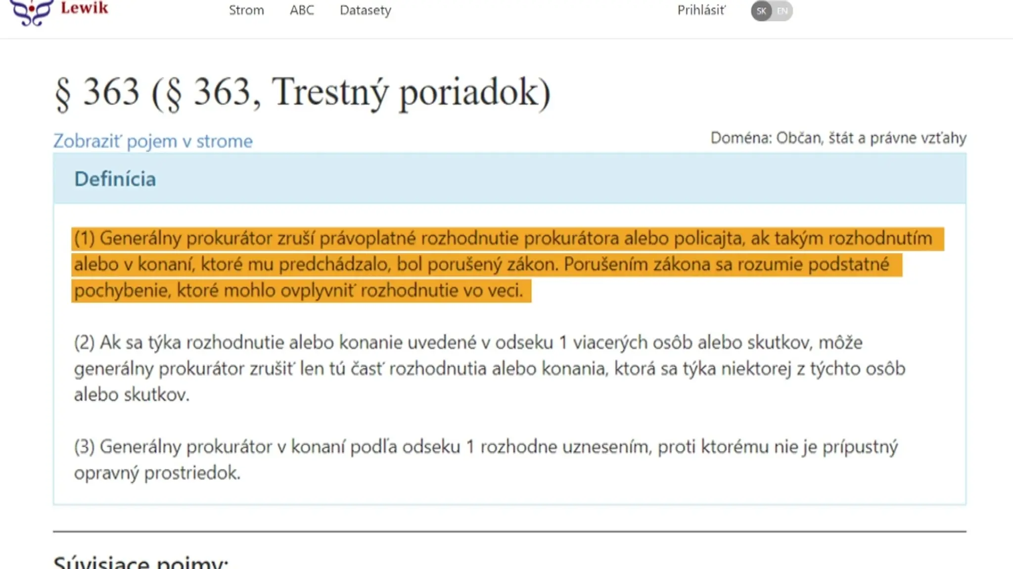 Sporný paragraf v zákone