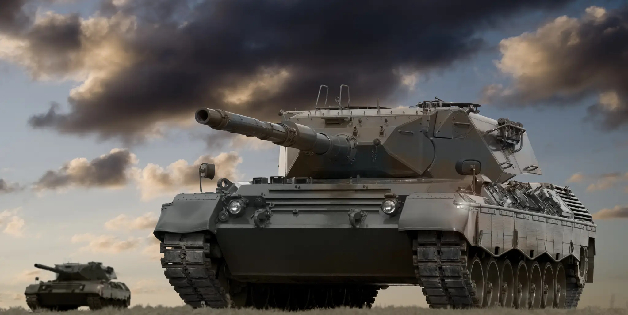 Nemecký tank Leopard.