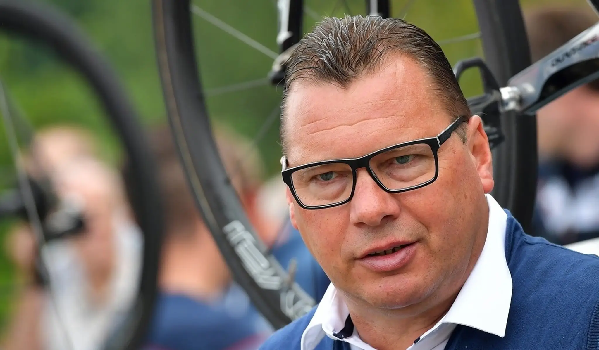 Športový riaditeľ Wilfried Peeters z belgického cyklistického tímu Quick-Step Floors.