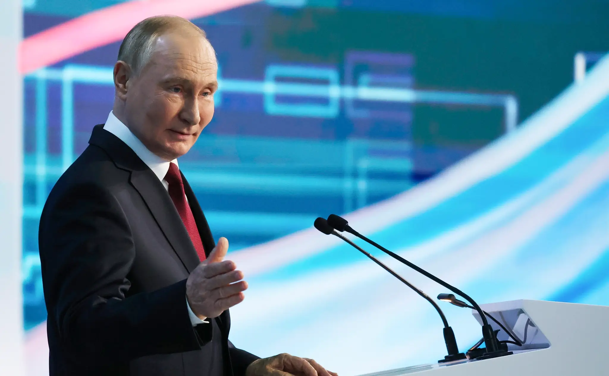 Ruský prezident Vladimir Putin.