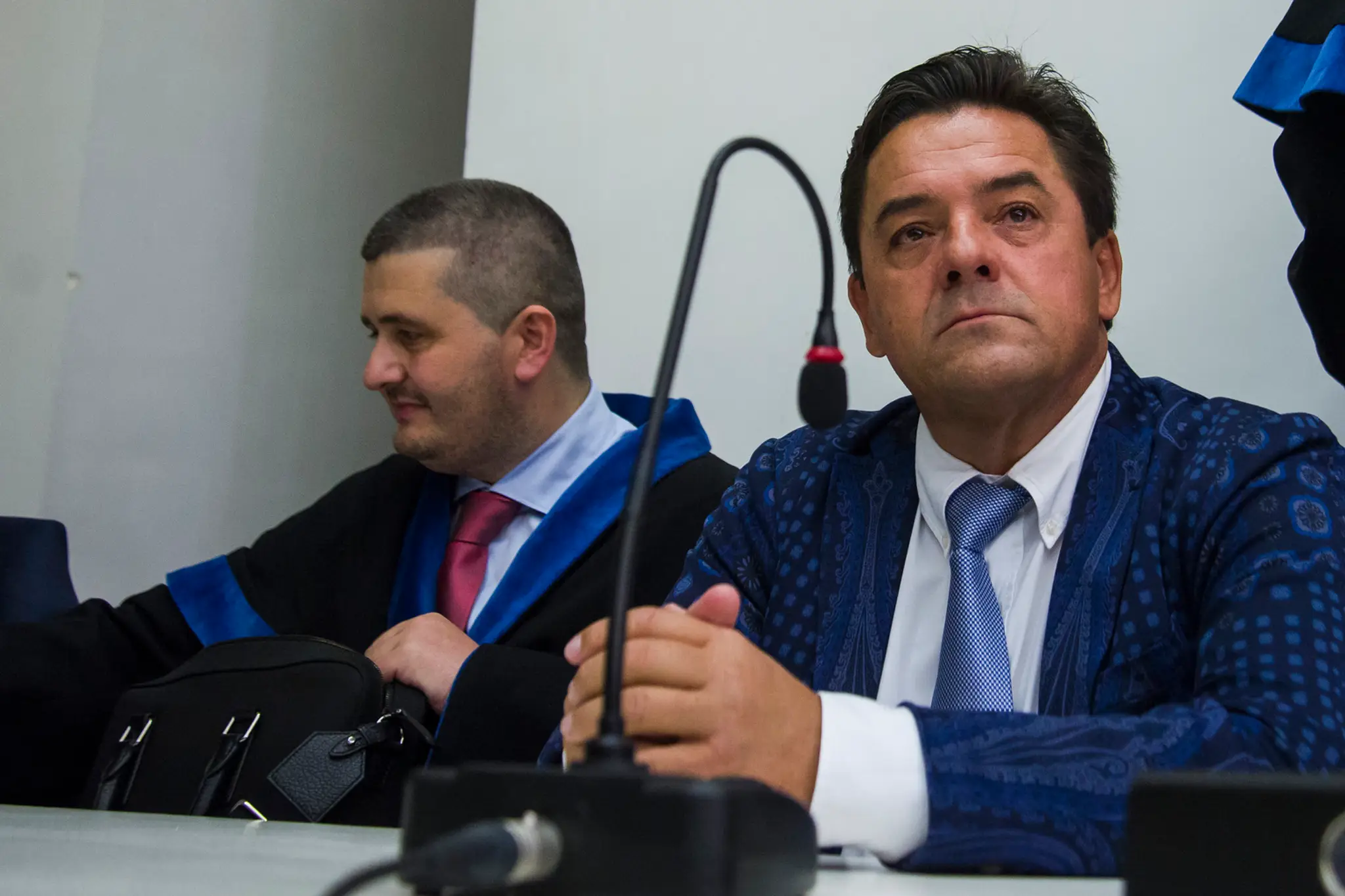 Marian Kočner a jeho advokát Michal Mandzák.