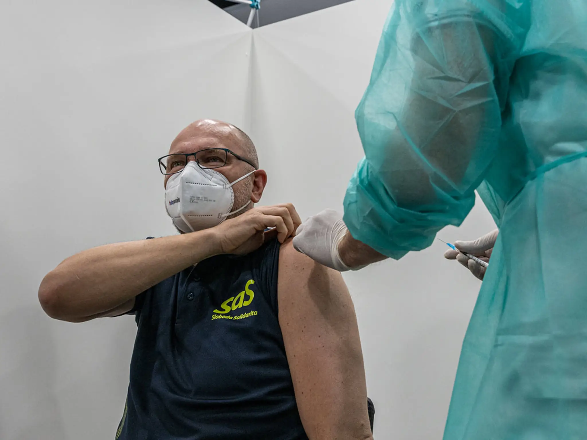 Richard Sulík sa dal zaočkovať vakcínou na COVID-19 (14.7.2021)